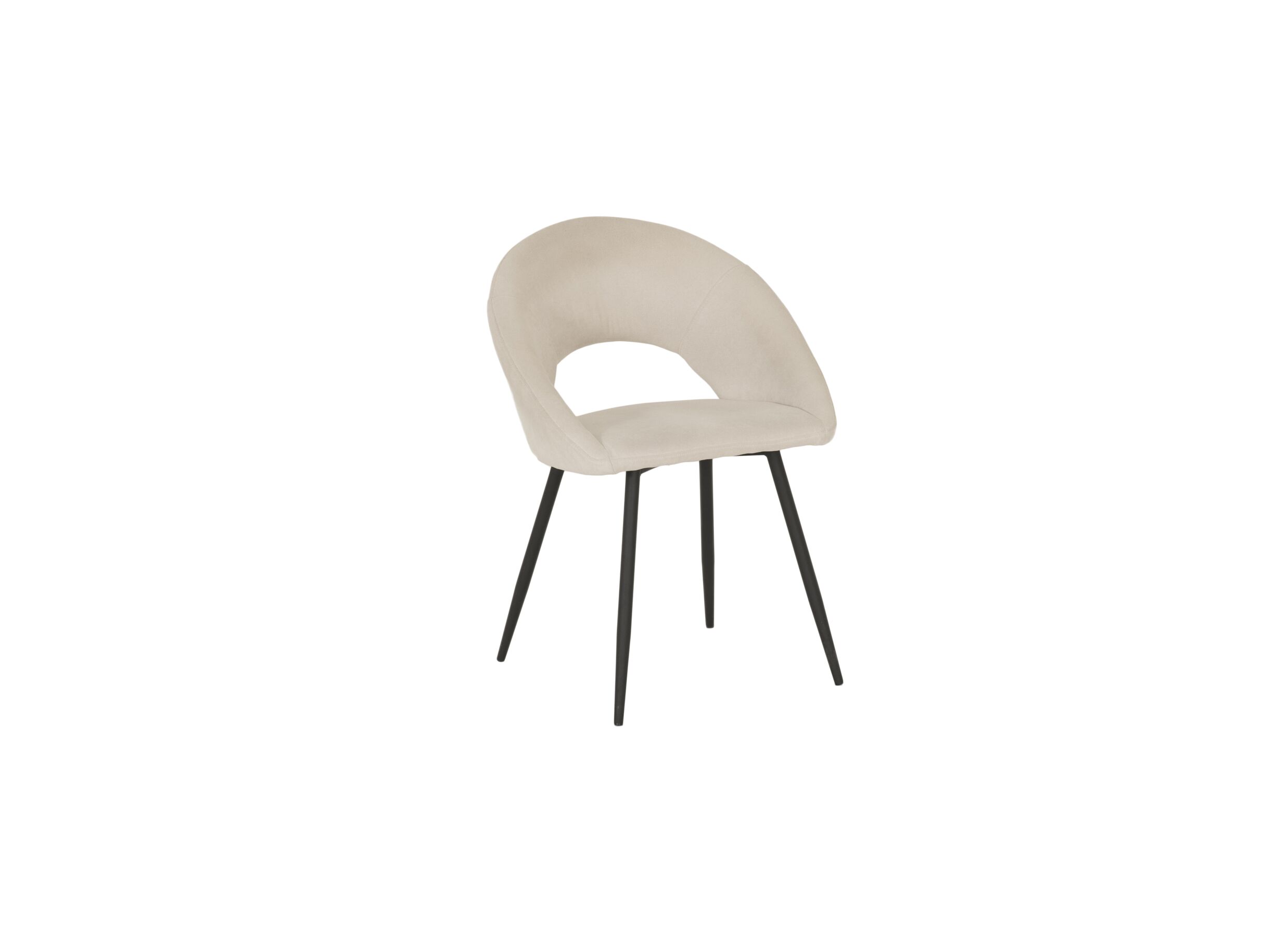 Stoel Imago 57,5x54,8x82.5cm - stof - beige