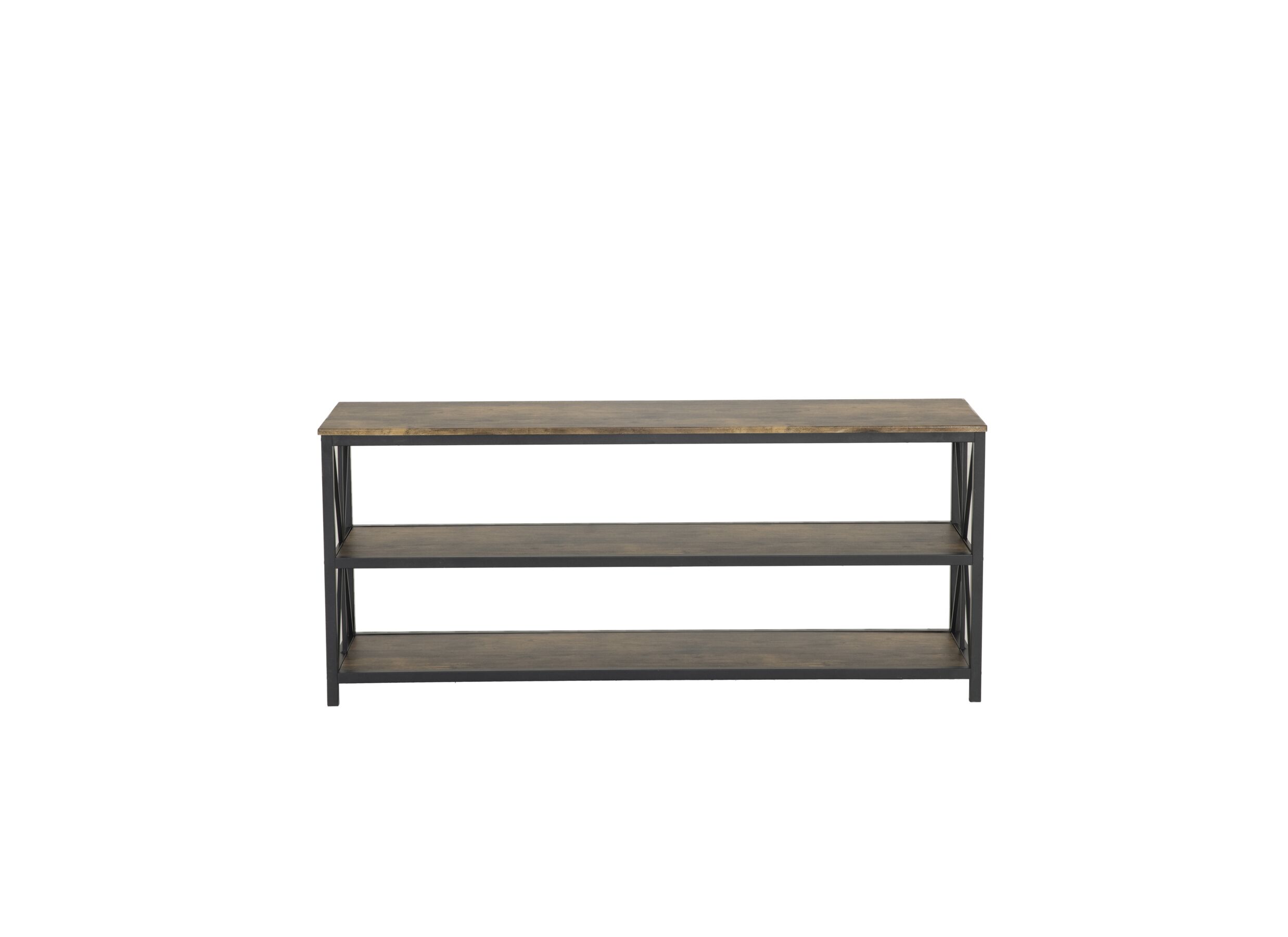 Overzichtsfoto - Tv-meubel Jackson 152cm - MDF - walnoot