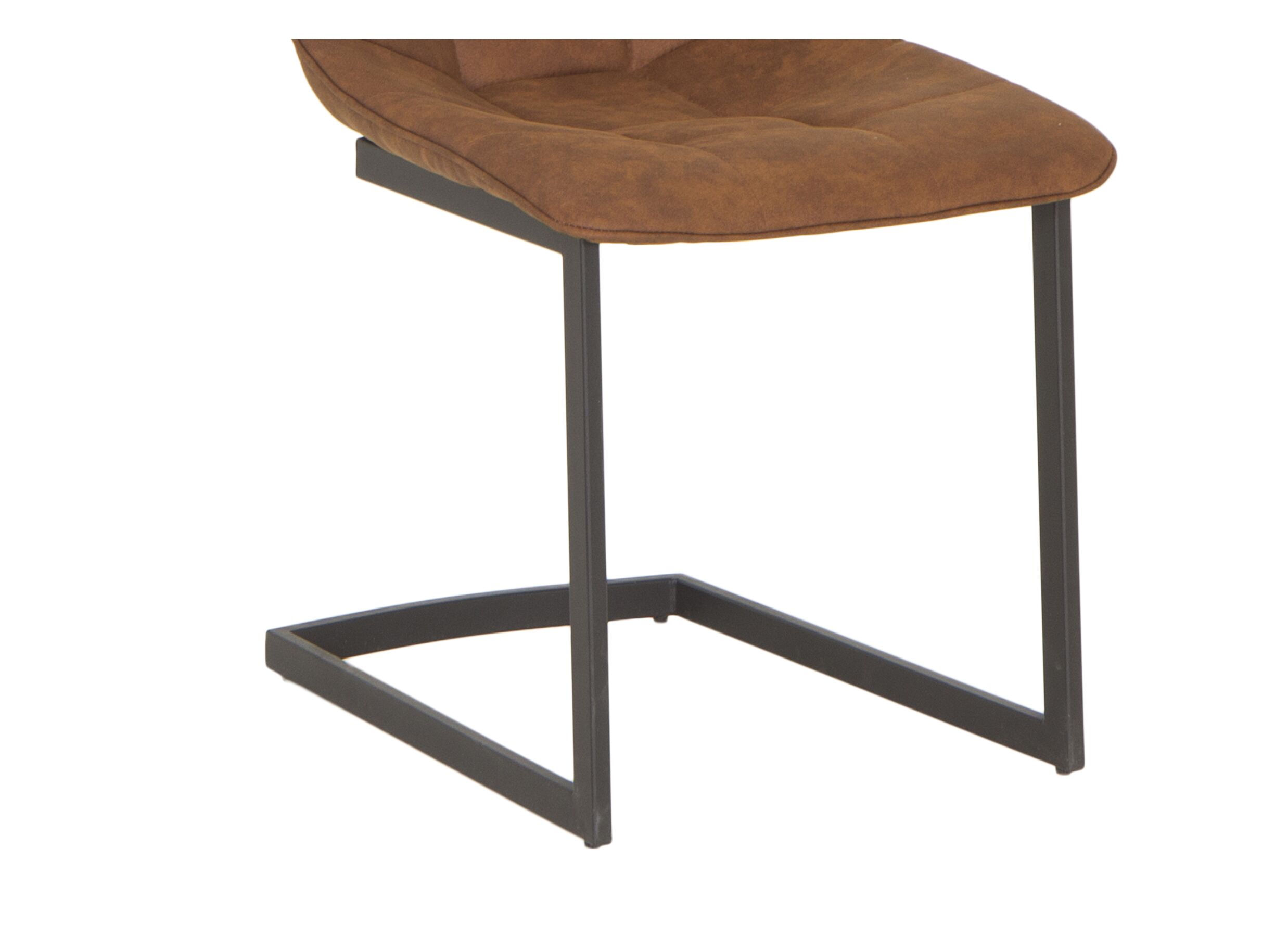 Stoel Cloud 46,5x57x86cm - microvezel - cognac