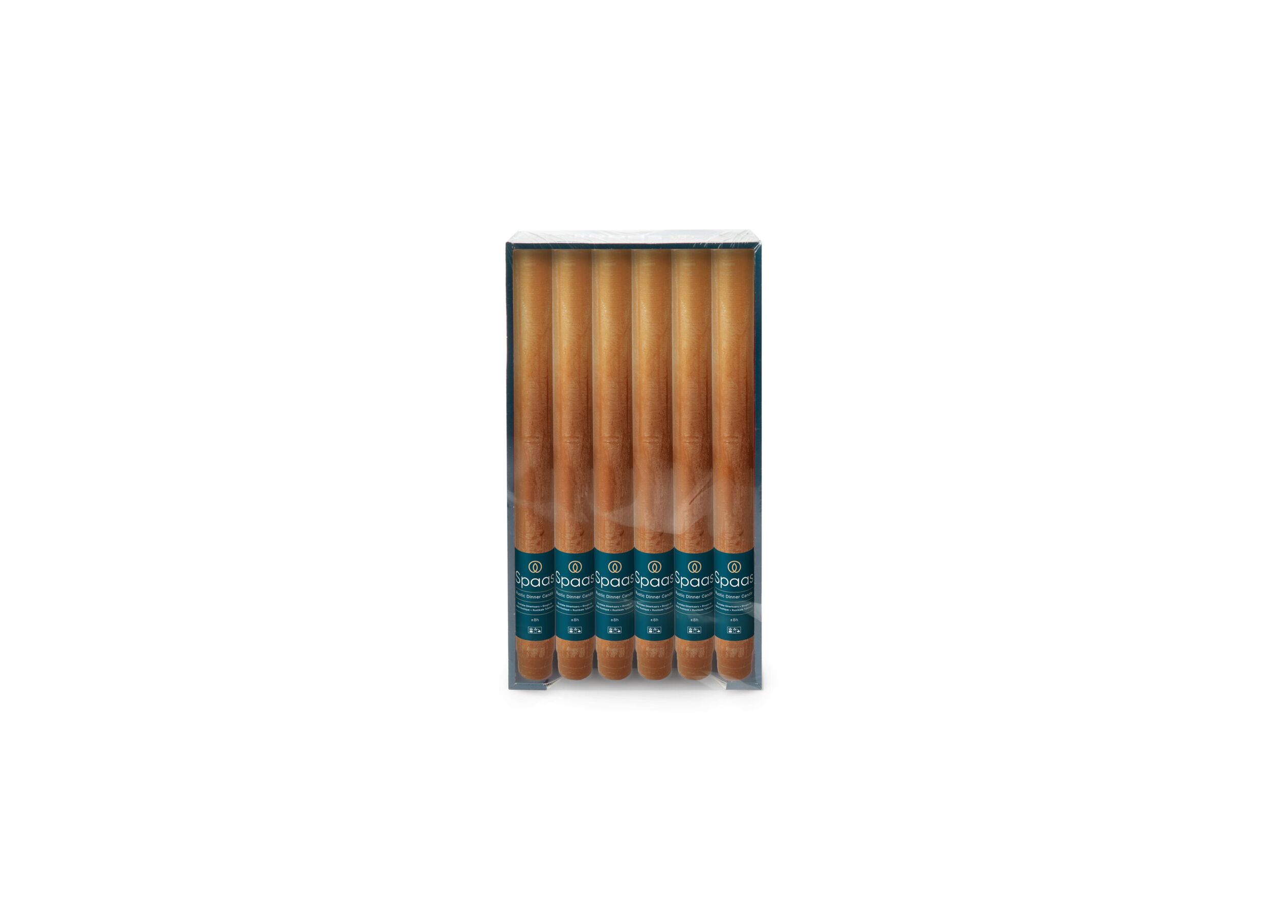 Kaars Rustiek 10u cognac - Bougie Rustique 10h cognac, par pièce