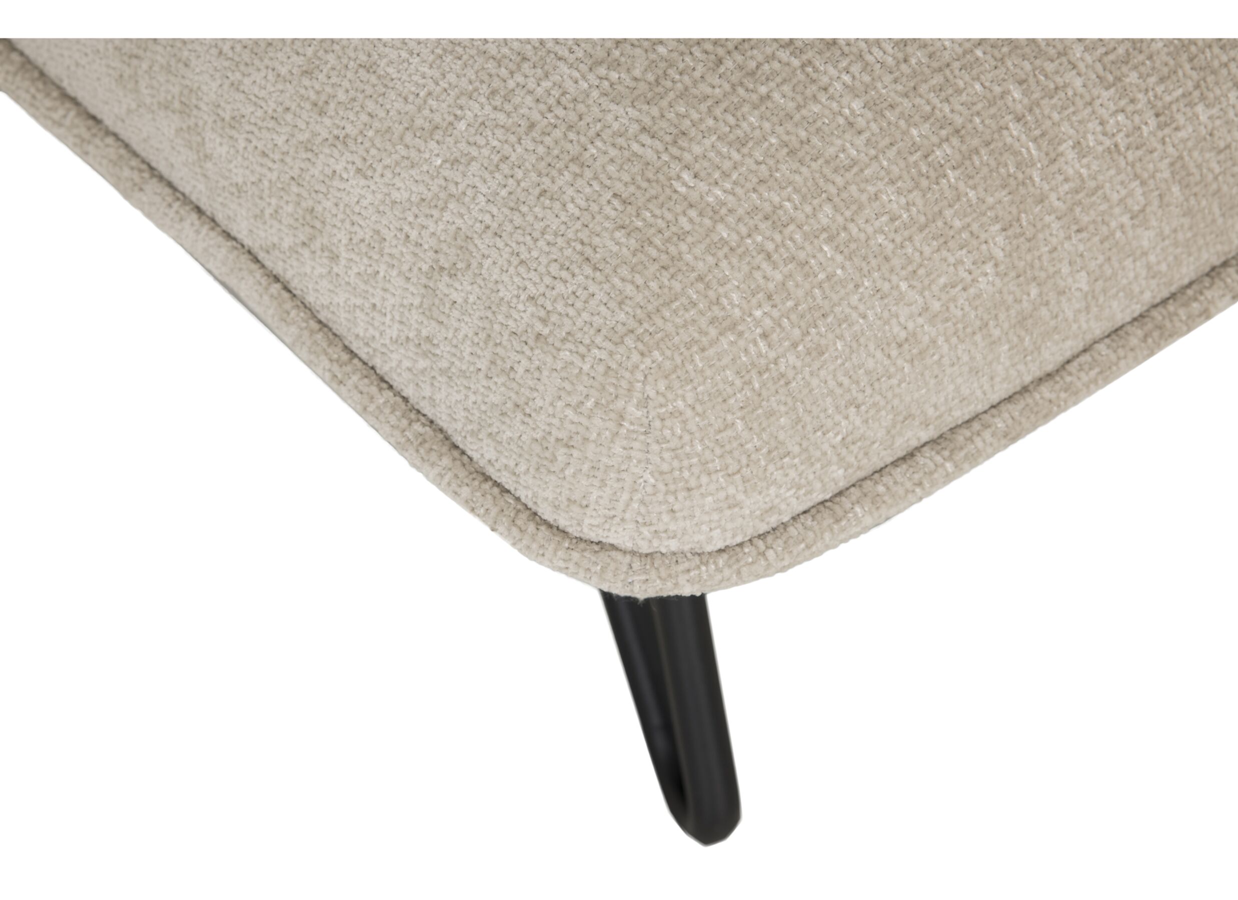 Detail - Fauteuil Guts 67,5x93x82cm - bouclé - beige