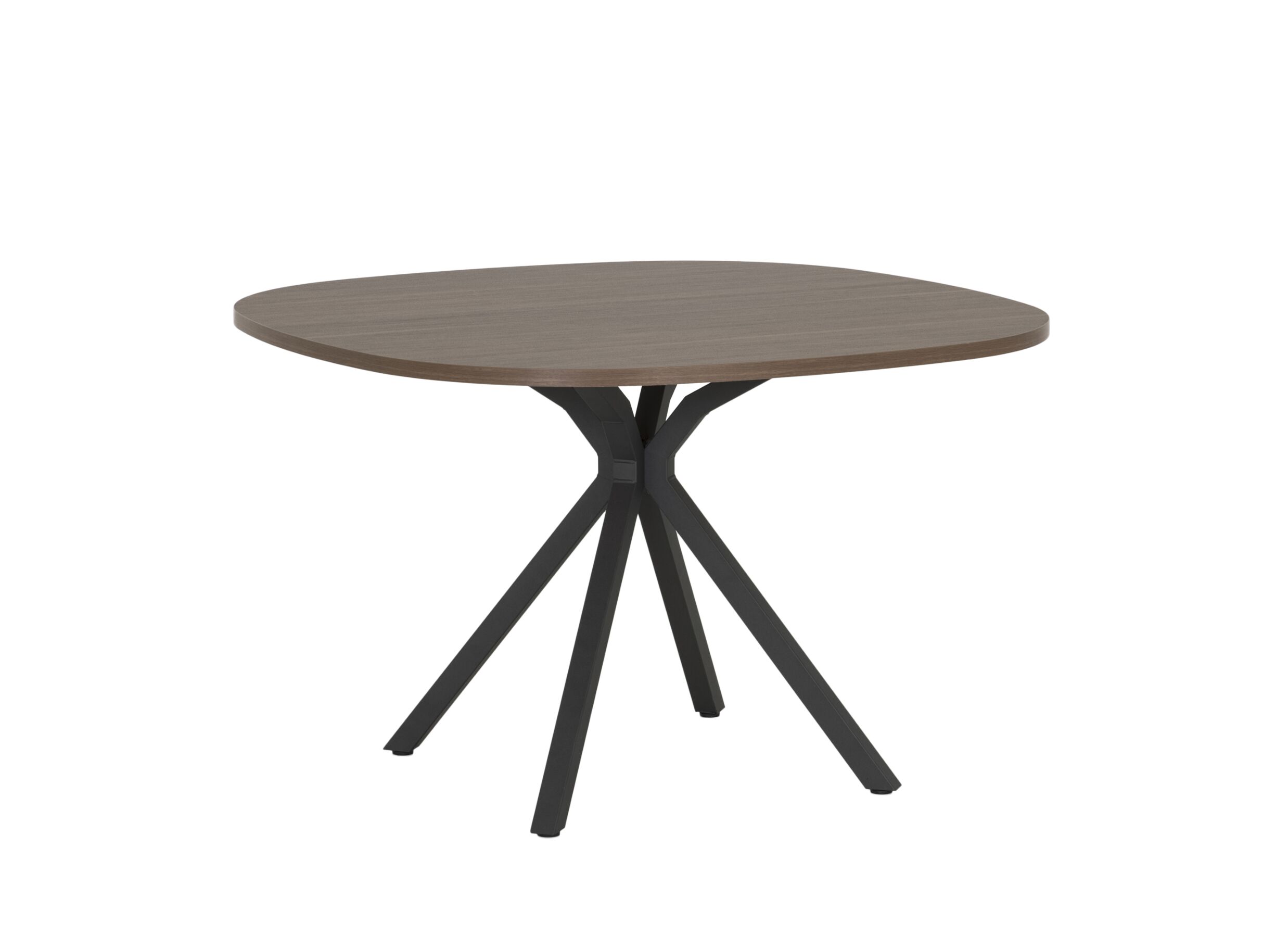 Table Onyx carré 120x120cm - Table Onyx 120x120cm - HPL - noyer