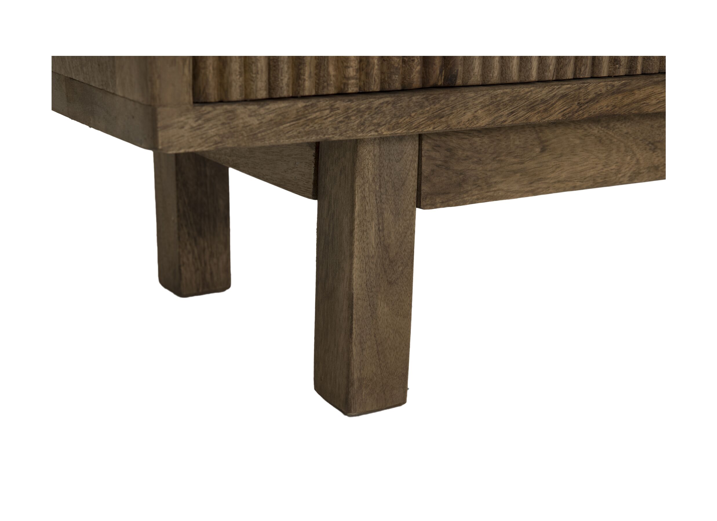 Detailfoto - Dressoir Tuxedo 180cm - mango massief - bruin