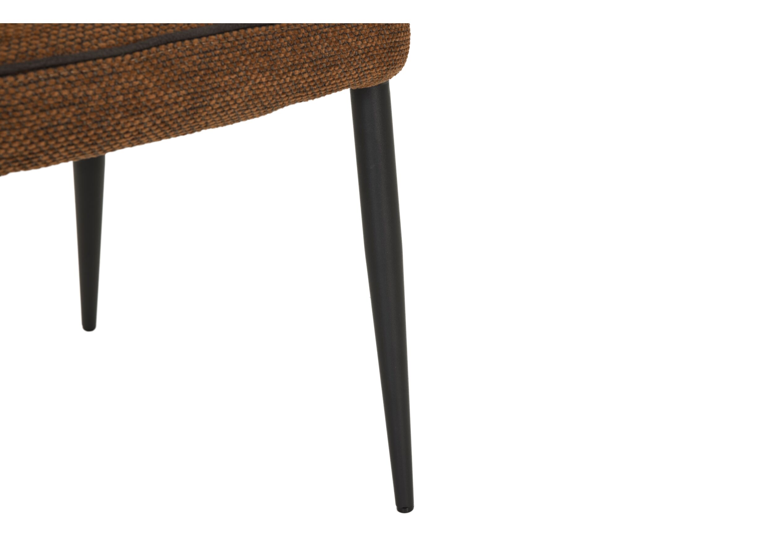Chaise 50x50x90cm - tissu - cuivre