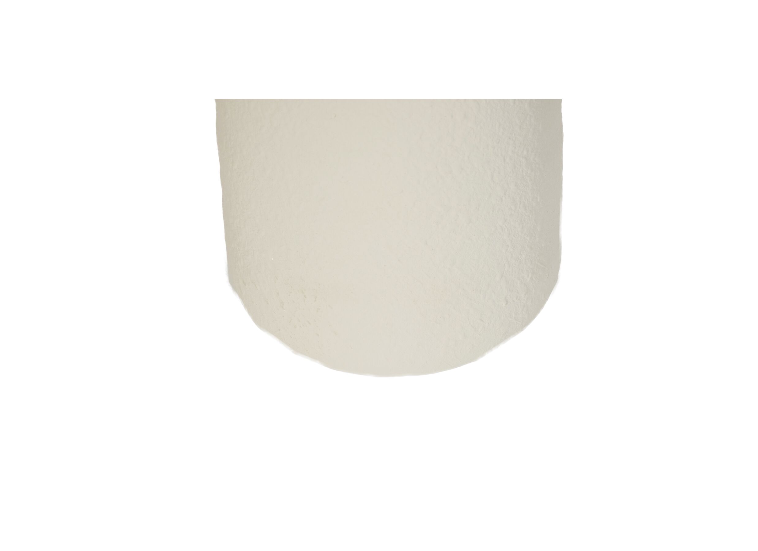 Detail - Vase Herero H47cm - terre cuite - blanc