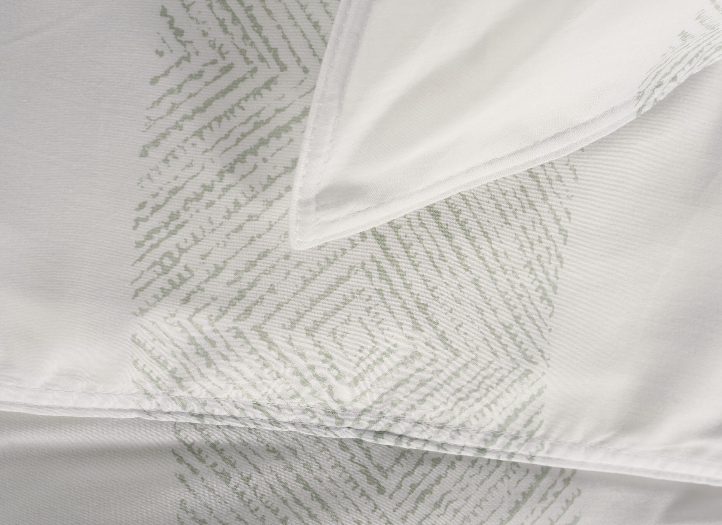 Detail - Housse de couette 260x220cm - satin de coton - foam green