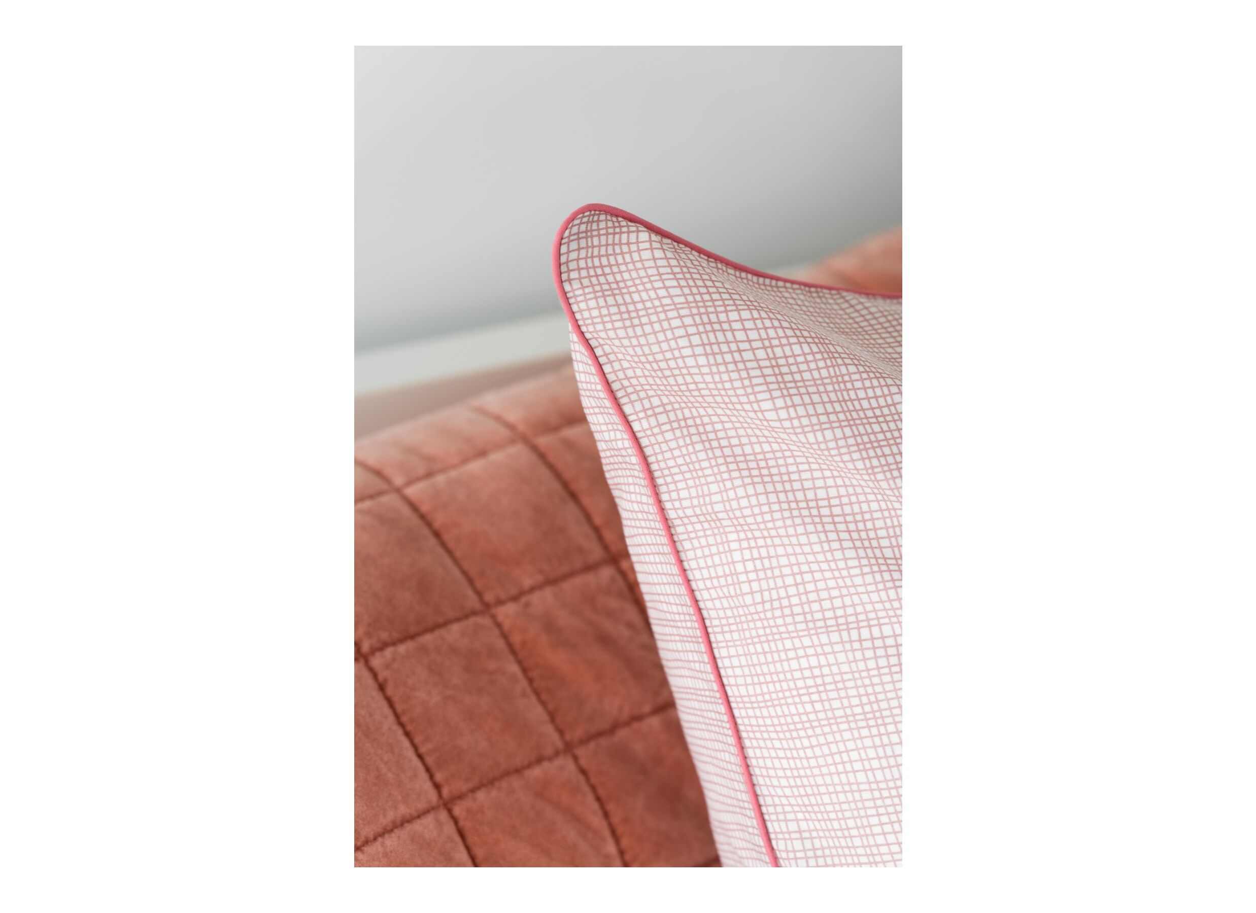 Detail - Housse de couette Kay Pink 260x220/240cm coton