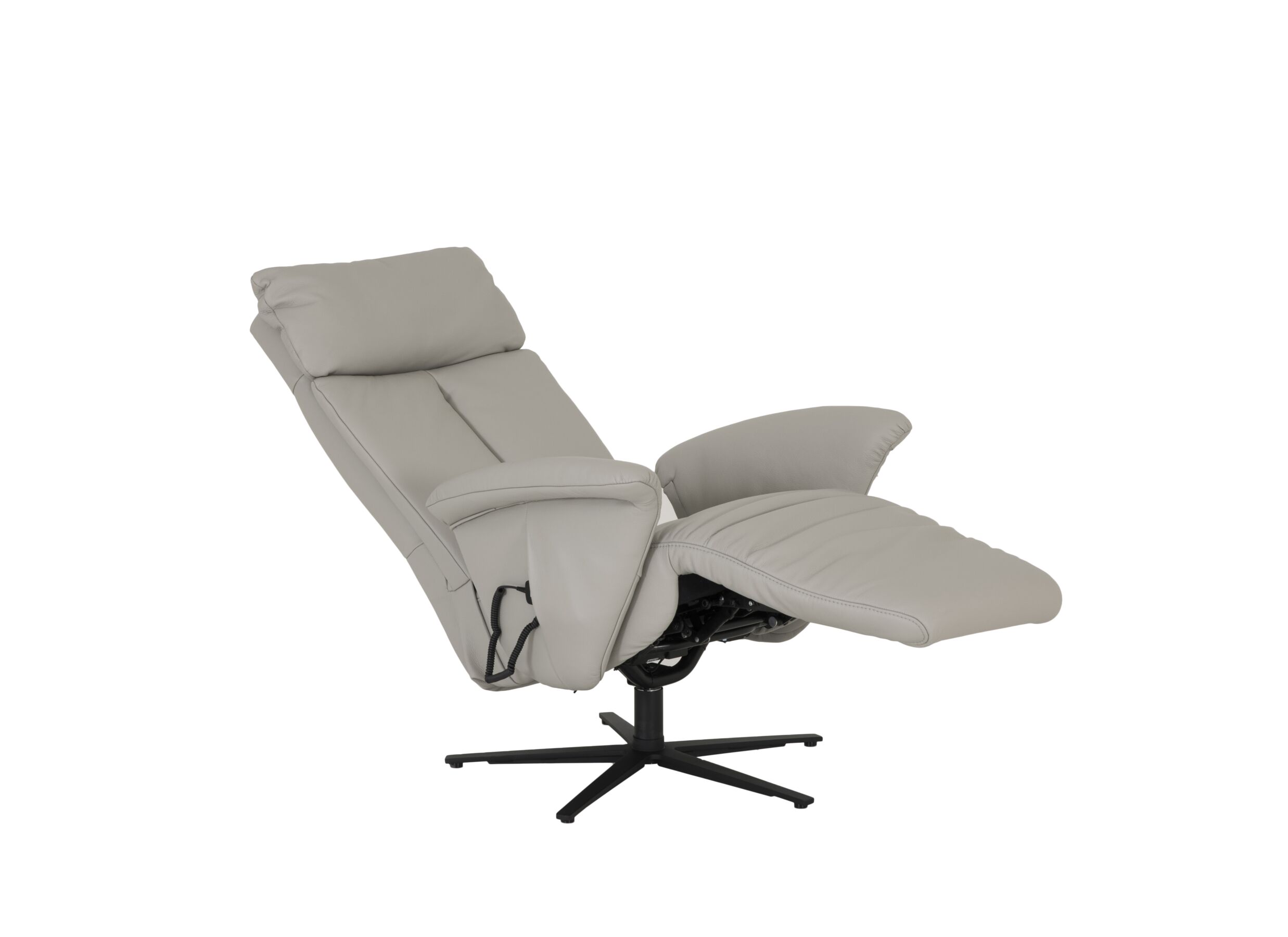 Aperçu - Fauteuil relax 7804 électrique cuir gris
