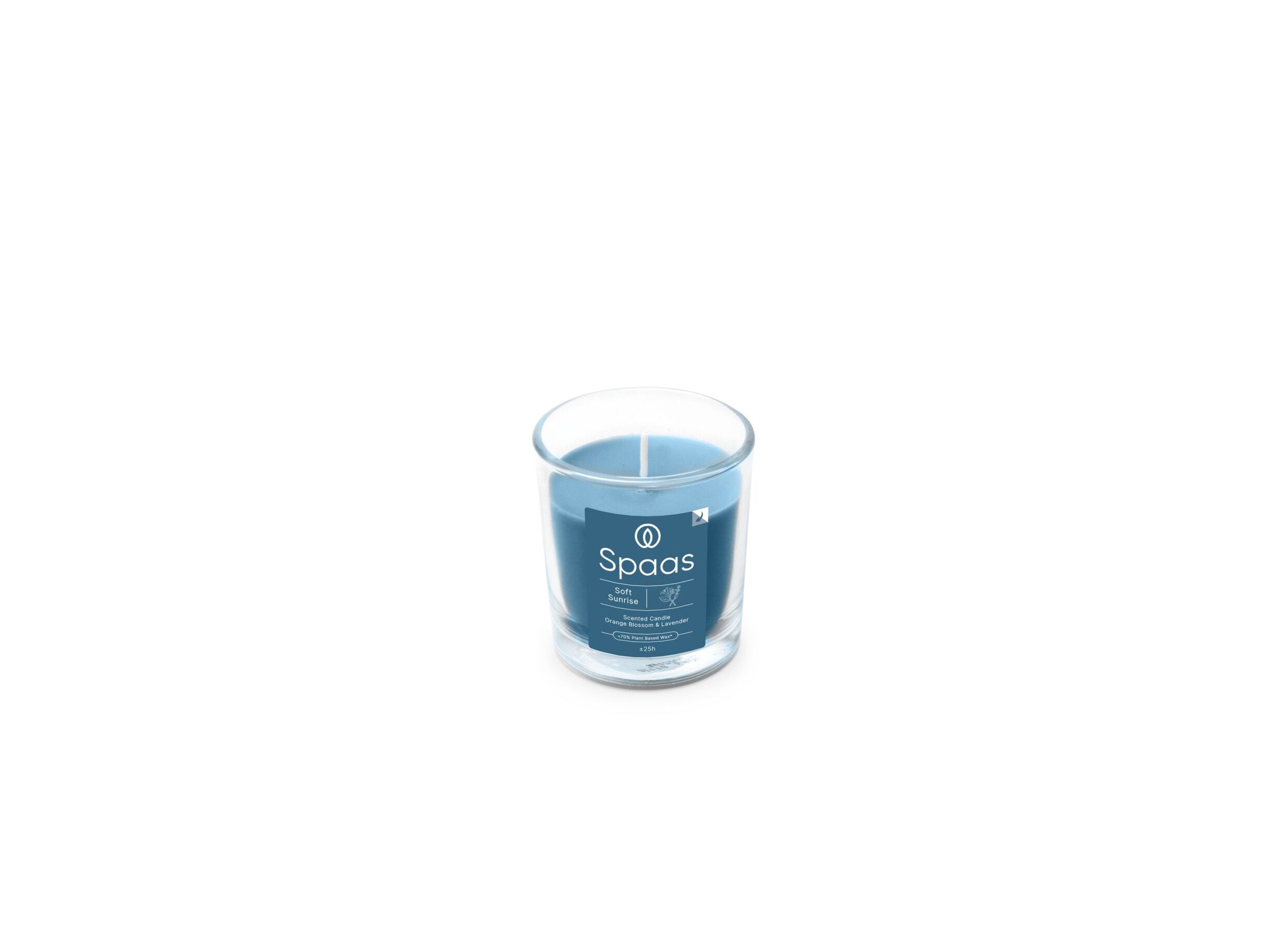 Geurkaars Soft Sunrise 25u blauw - Geurkaars Soft Sunrise 25u blauw