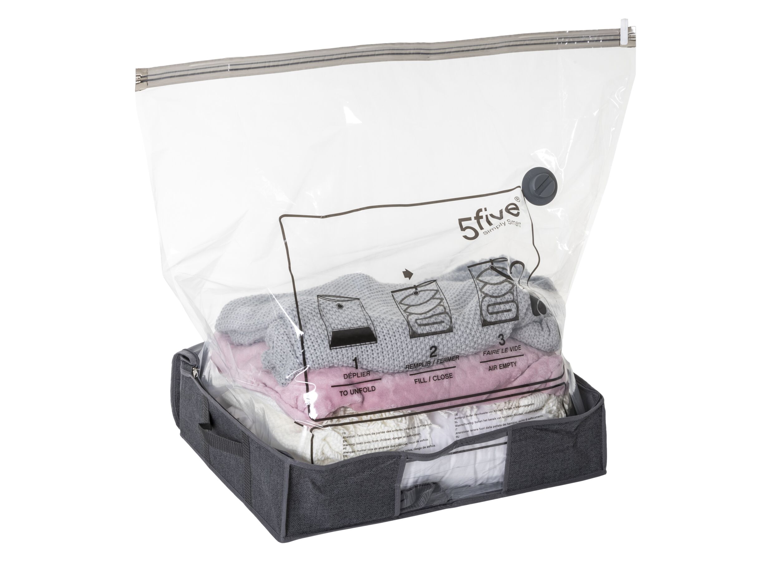 Aperçu - Housse de rangement Vacuum AirStore+ M 90x80xH44cm