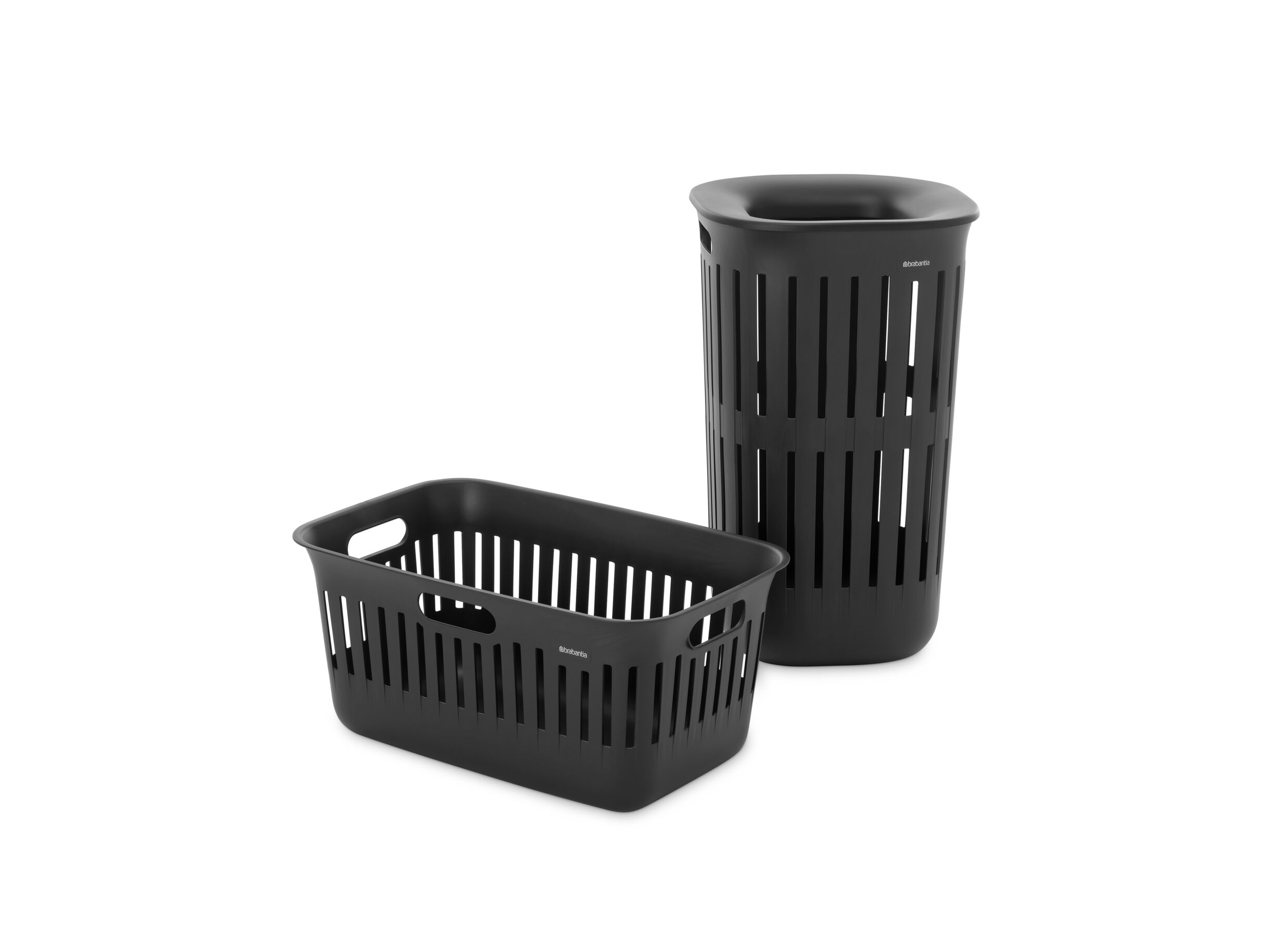 Aperçu - Panier à linge Collect-It 40L - plastique recyclé - noir