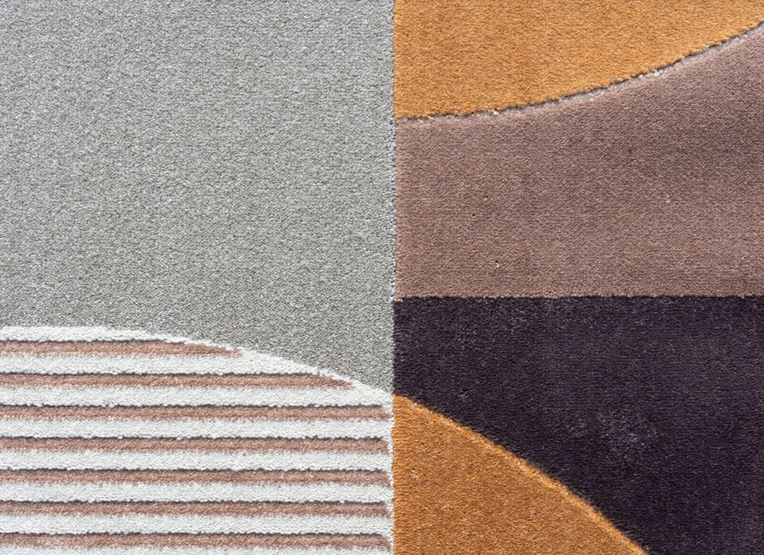 Detailfoto - Tapijt Milo 80x150cm - polyester - multicolor