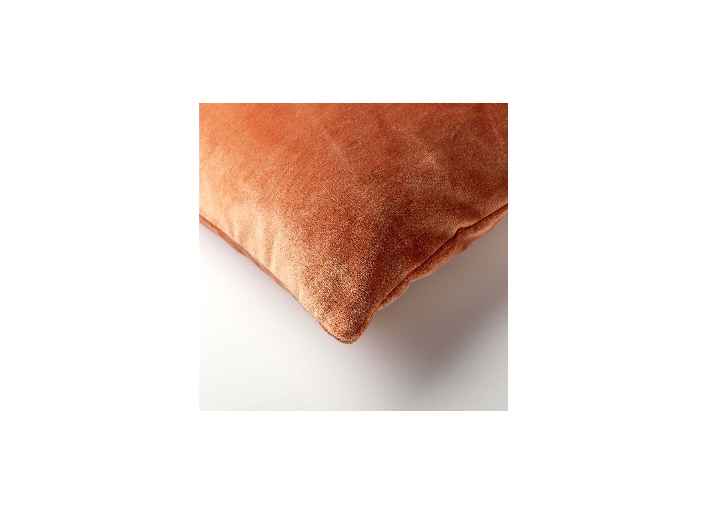 Detail - Coussin Celeste 50x30cm - viscose - potters clay
