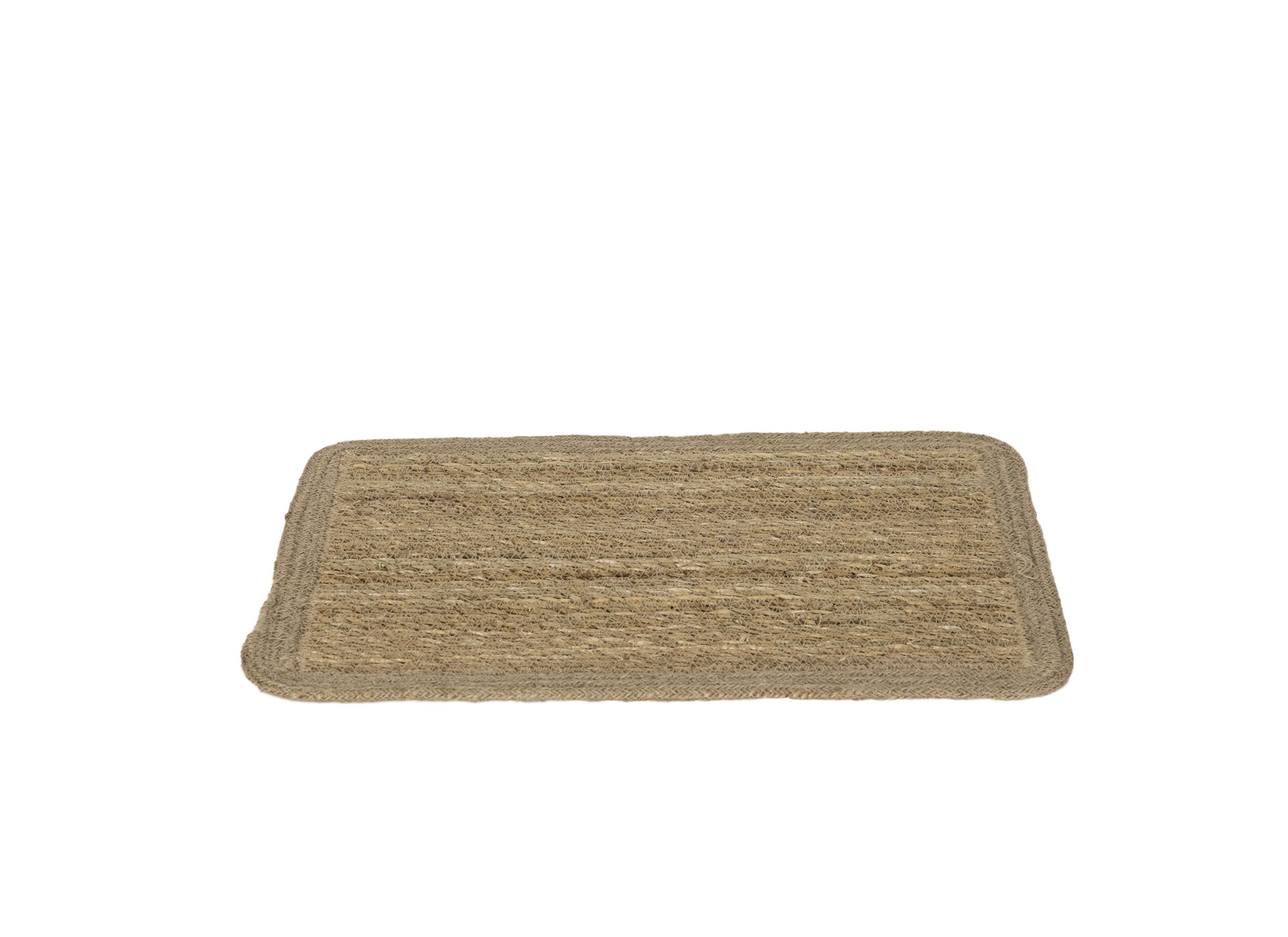 Aperçu - Set de table Shan 33x45cm - herbier marin/jute - naturel