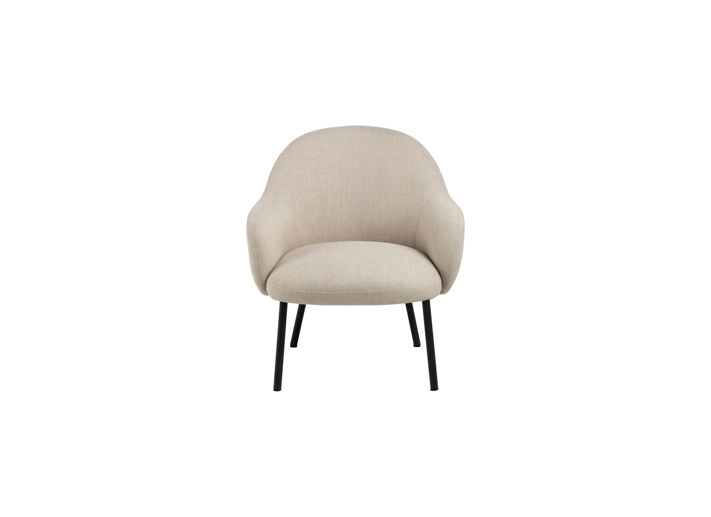 Aperçu - Fauteuil 70x75x75cm - tissu - beige