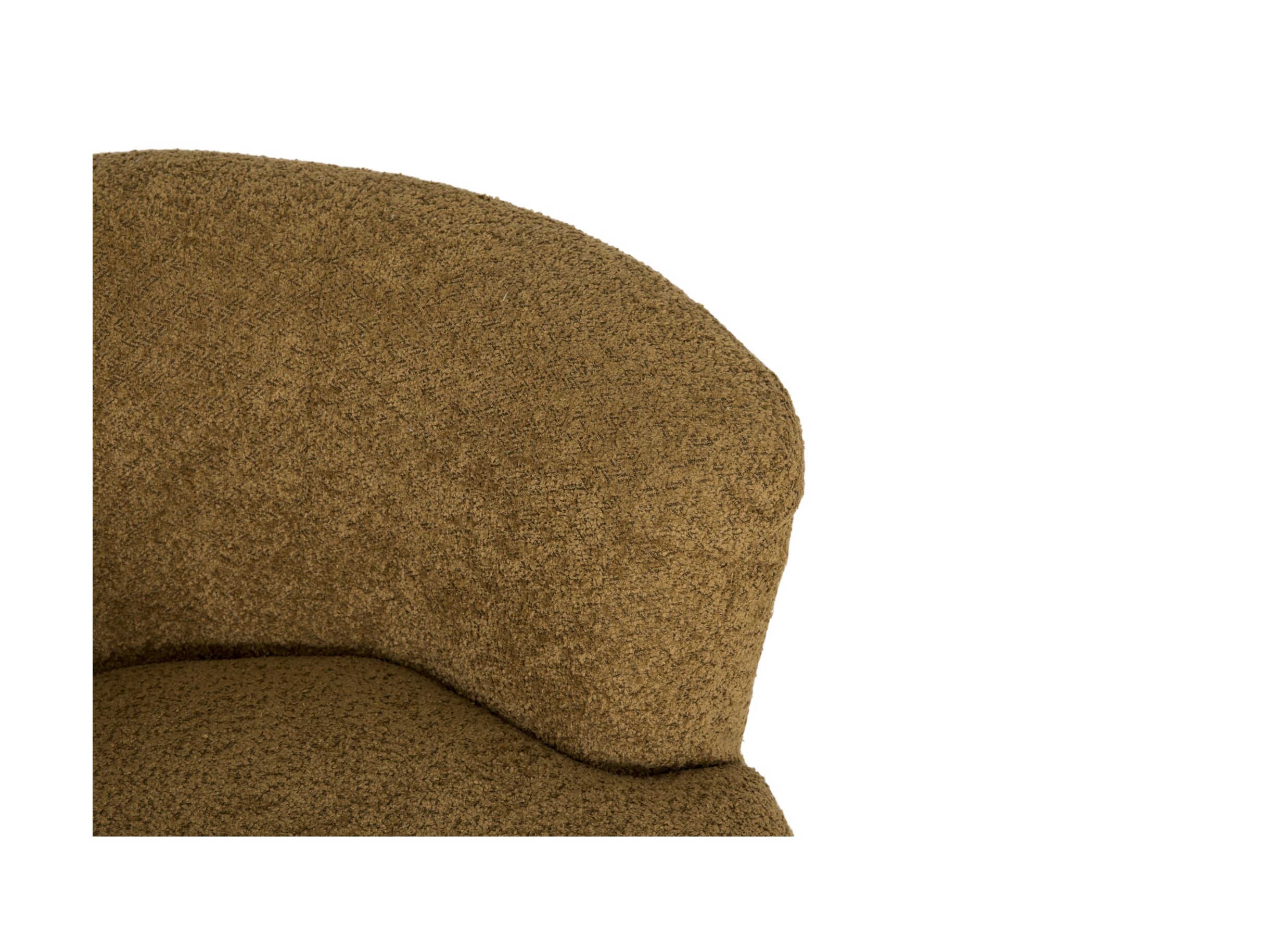 Detail - Fauteuil pivotant Vasto 83x80x71cm - tissu - ore