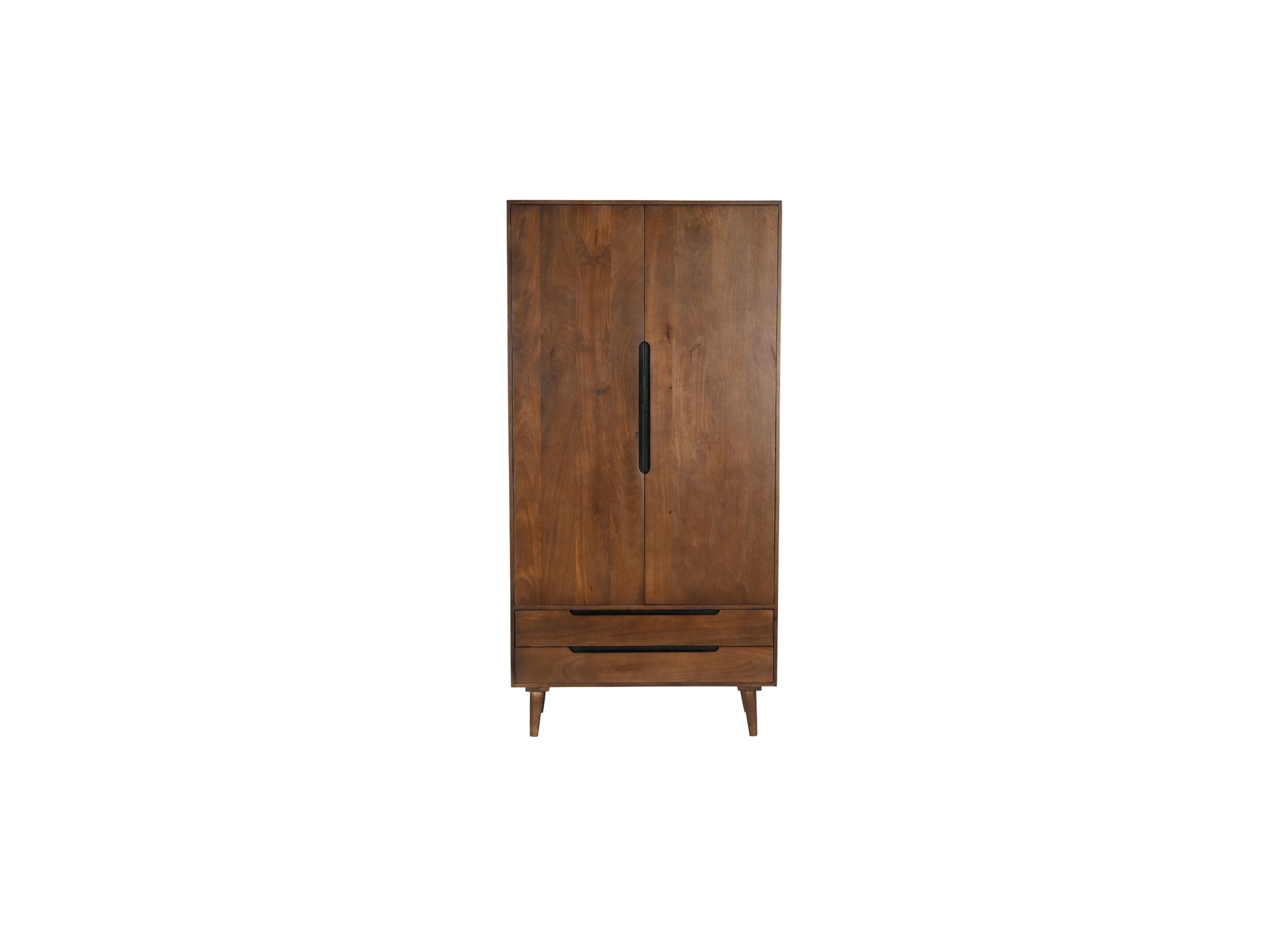 Overzichtsfoto - Kast Ferrato 100x40x200cm - mango massief - naturel