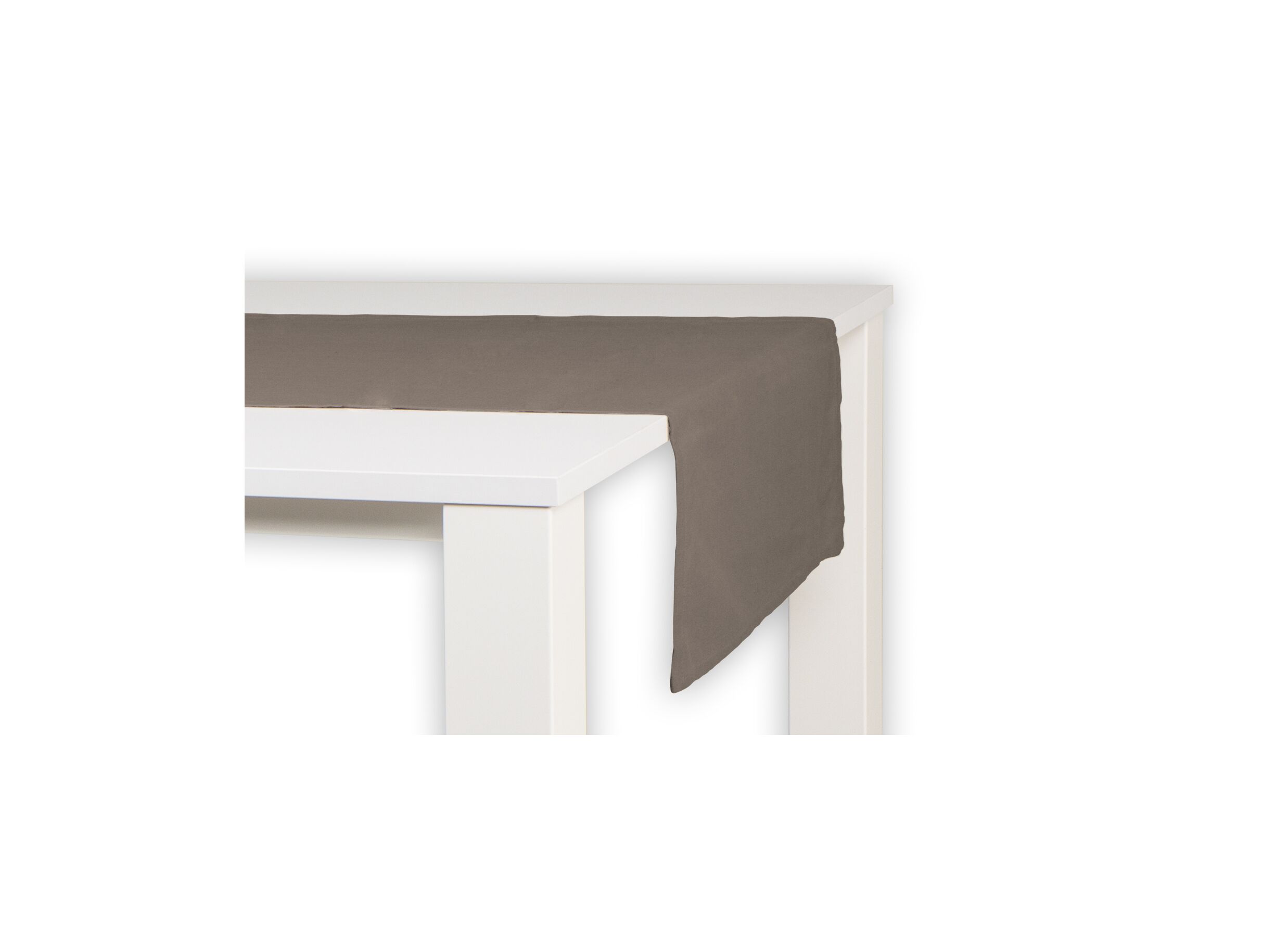 Chemin de table Badu 50x150cm brun - Chemin de table Badu 50x150cm brun