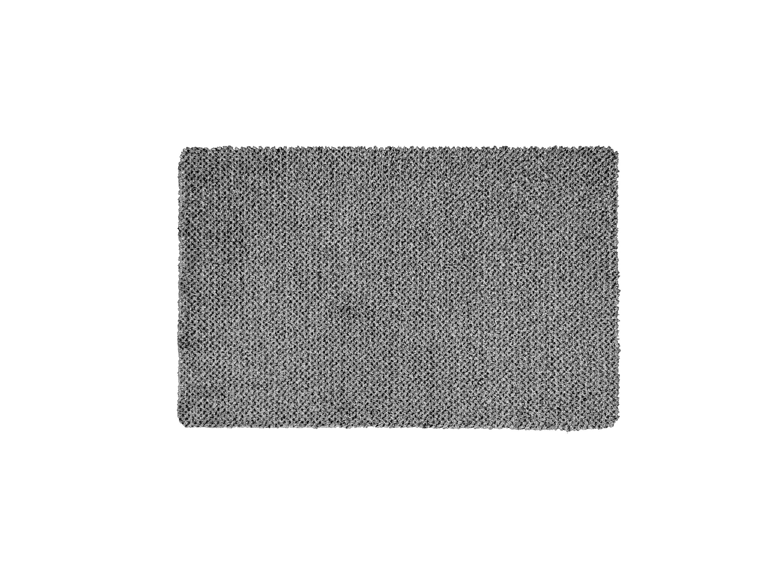 Deurmat Absorb mat 85x55cm katoen grijs