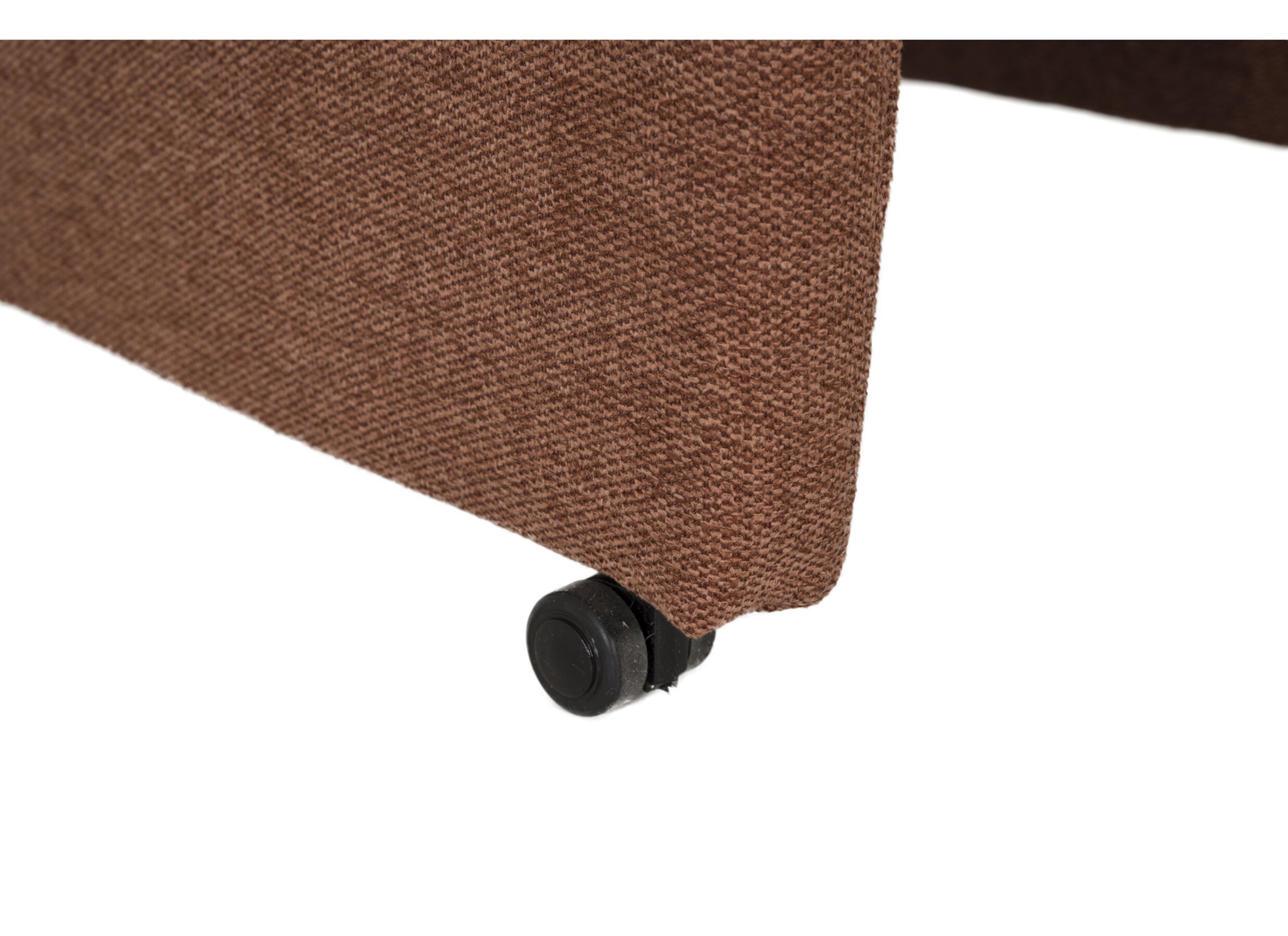 Detail - Chaise Aragon 60x70x100cm - tissu - marron