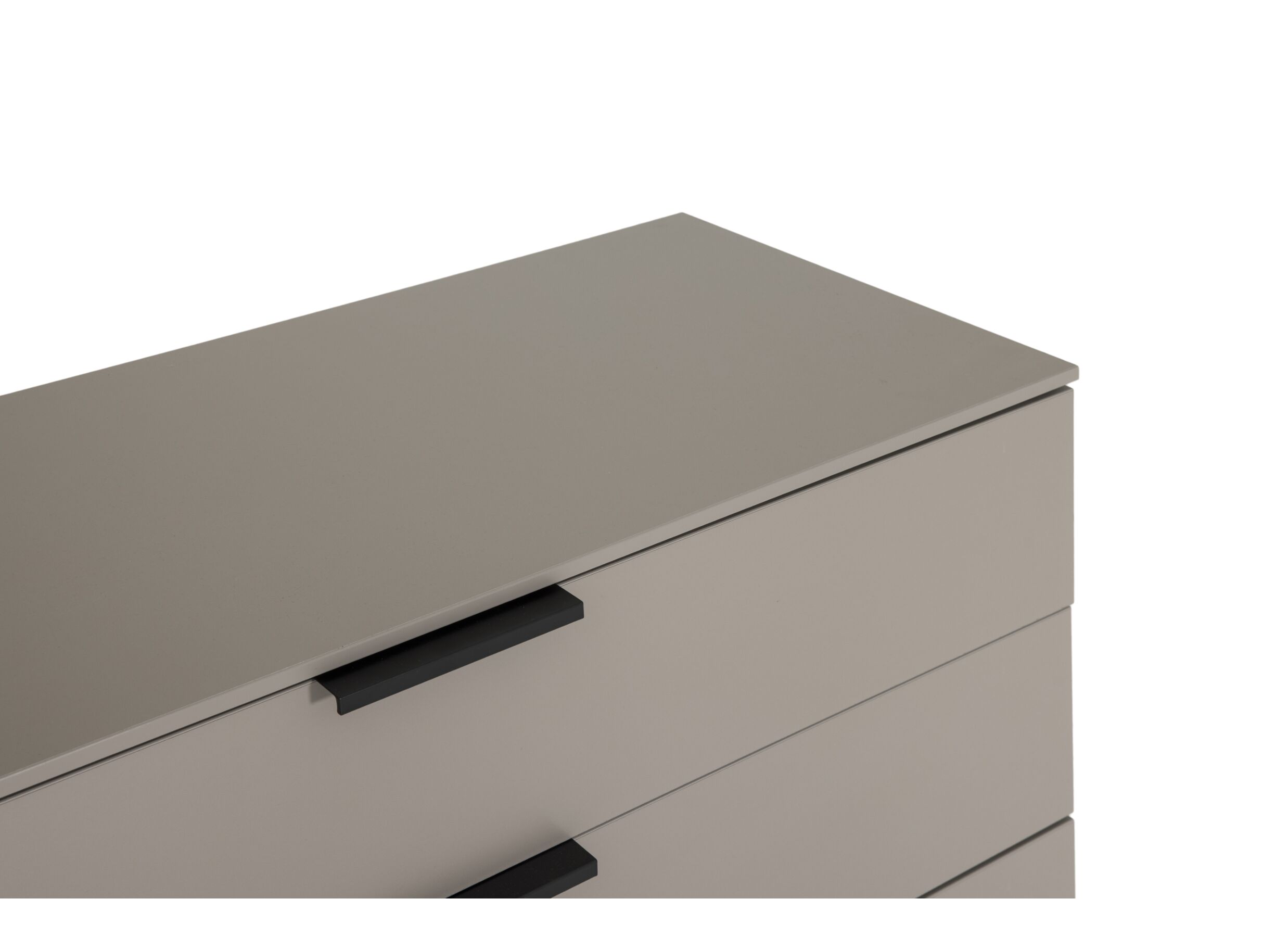 Detailfoto - Commode 120x80x42cm - decor - fango/zwart