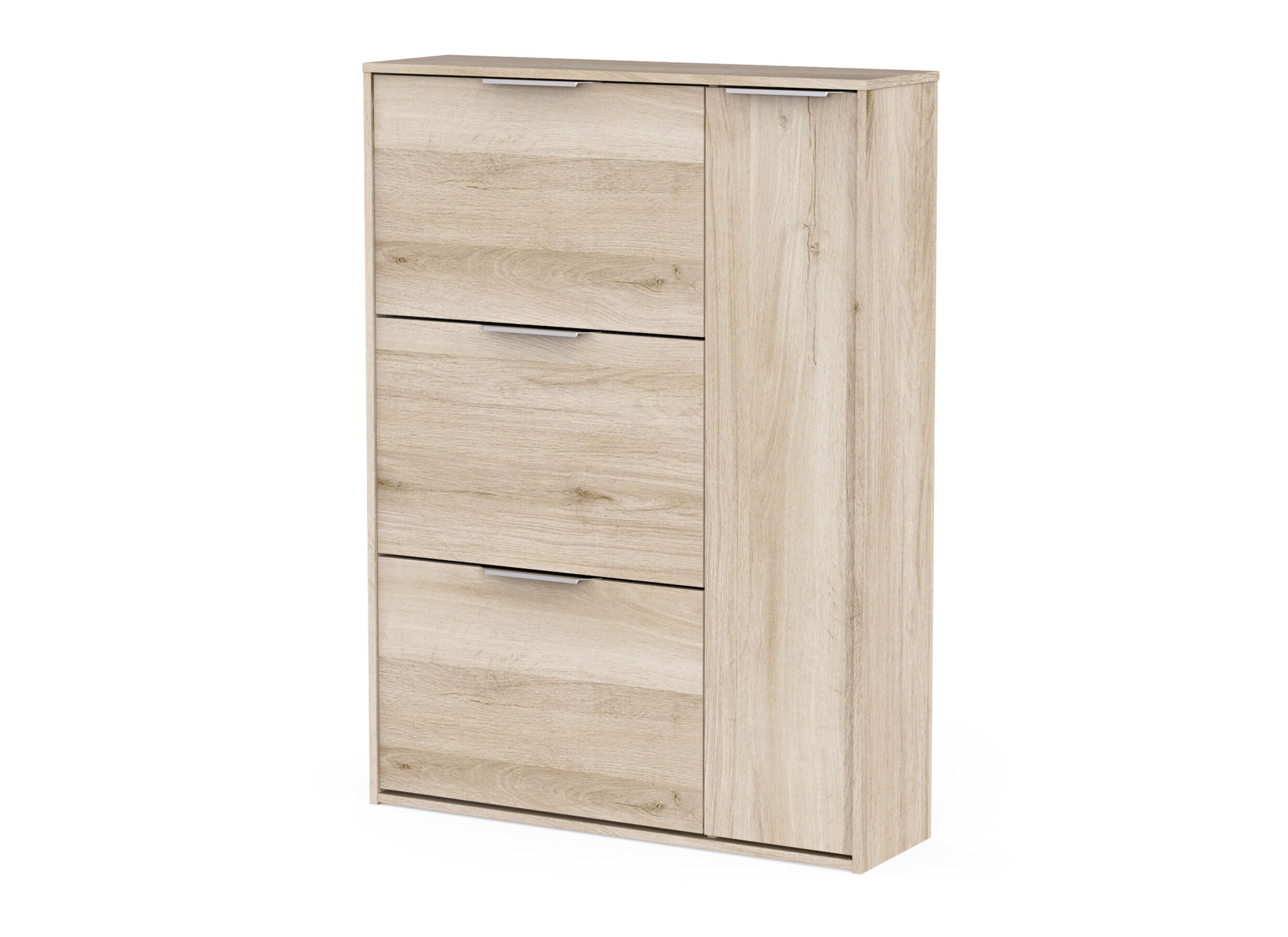 Aperçu - Armoire à chaussures Ghost 91x26x123cm - décor - chêne kronberg