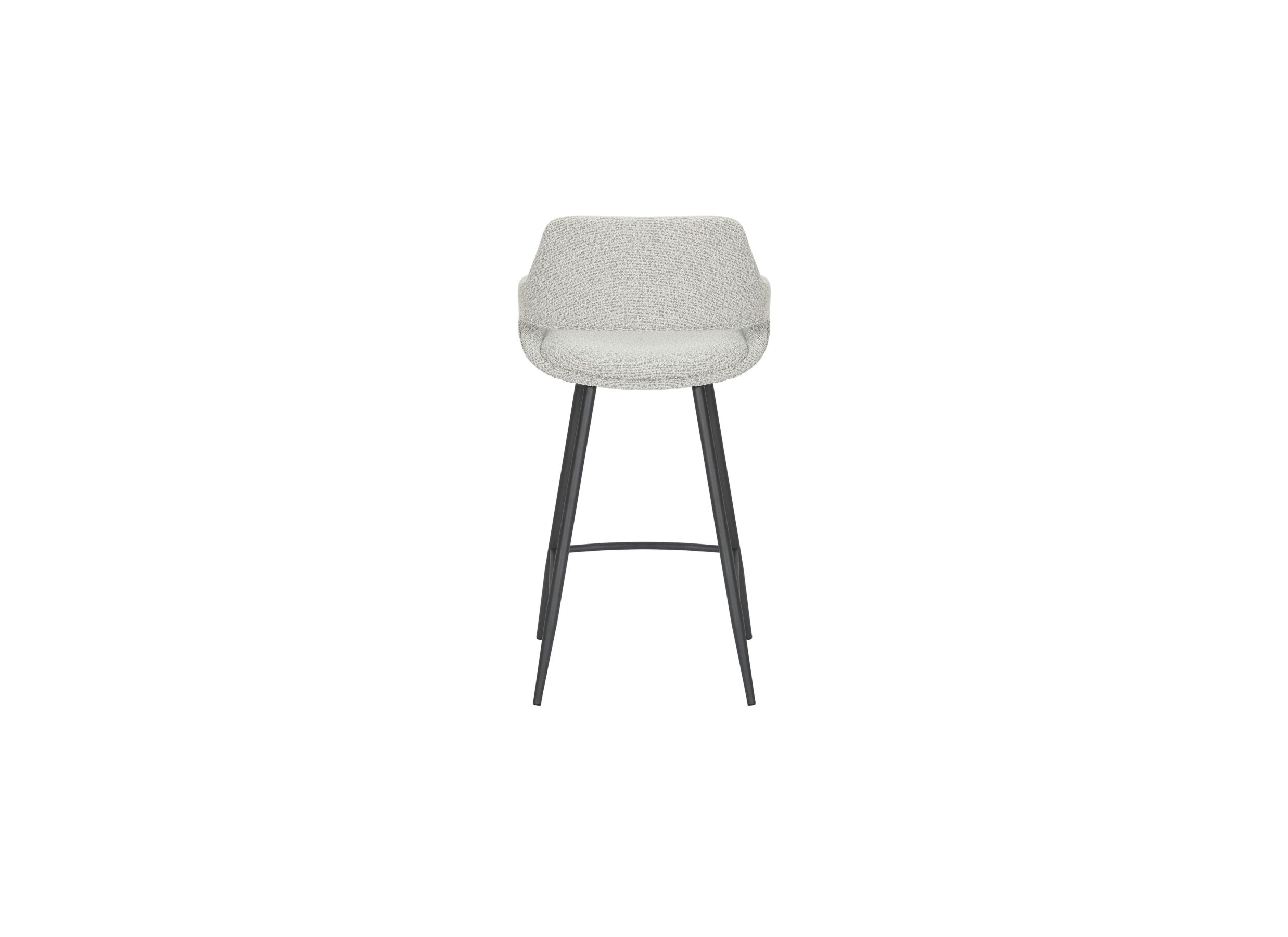Barstoel Aim ZH69cm - stof - grijs