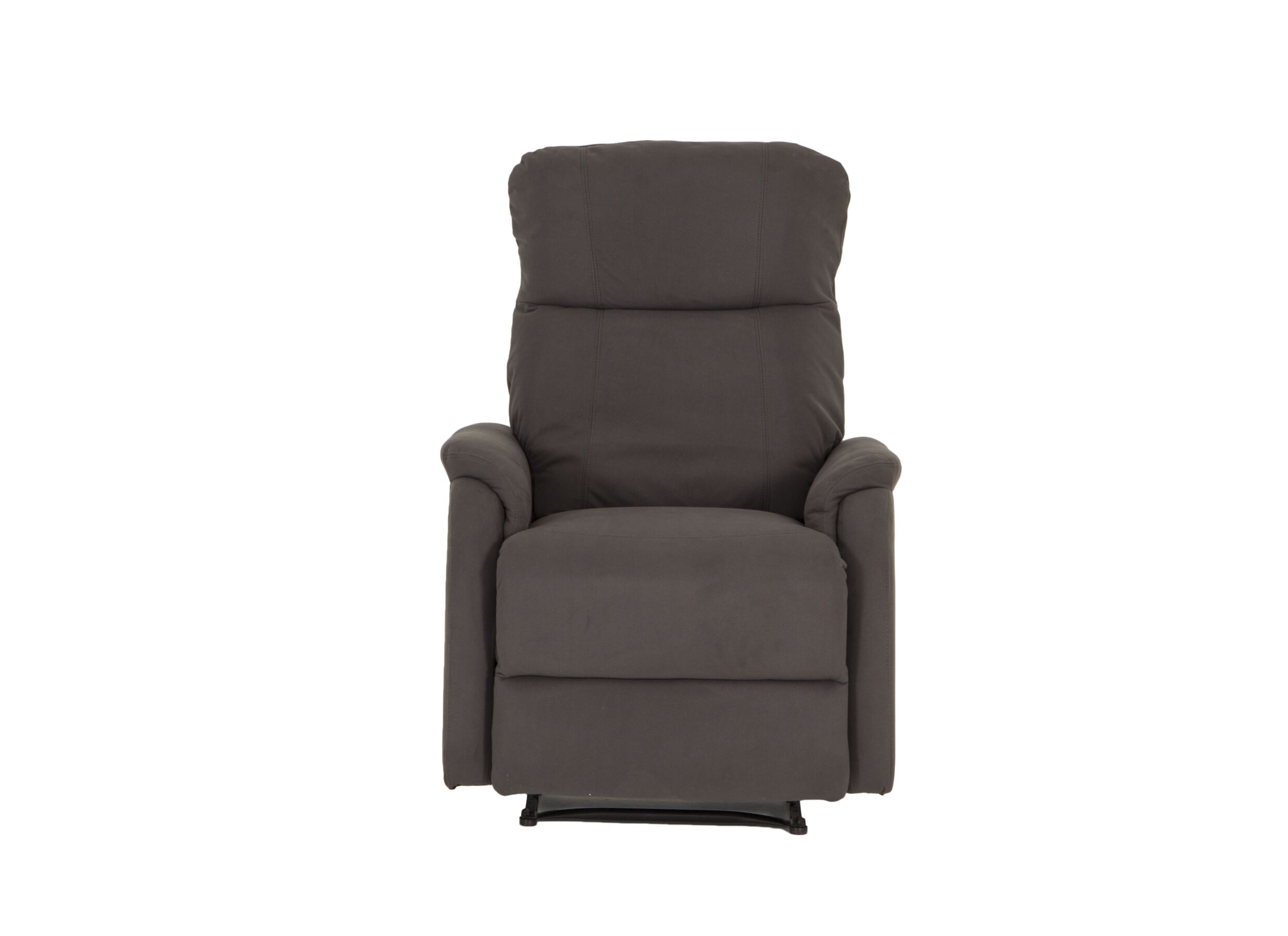Fauteuil relax Gancedo tissu - anthracite