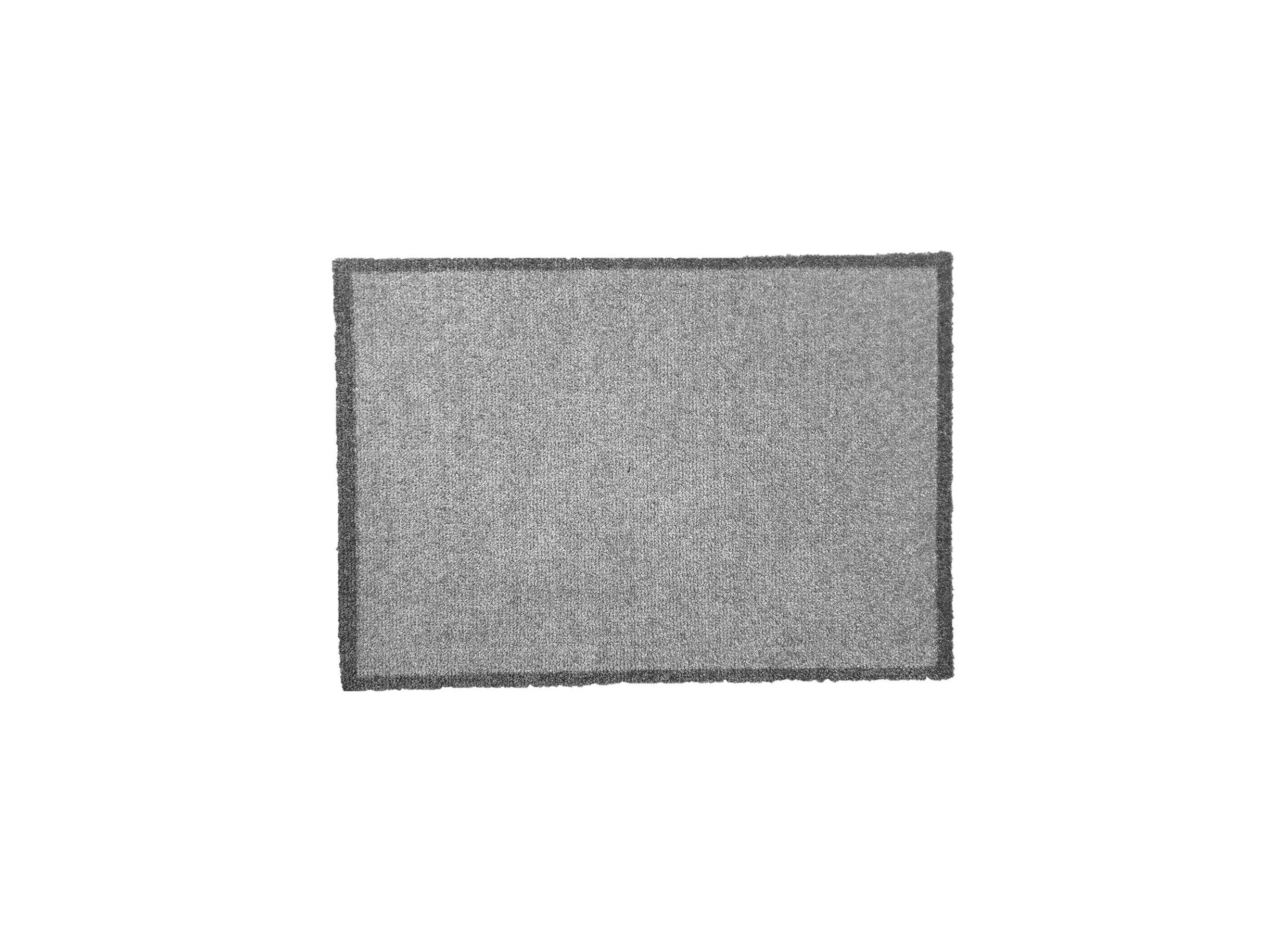 Deurmat Eco-clean 90x67cm polyamide lichtgrijs