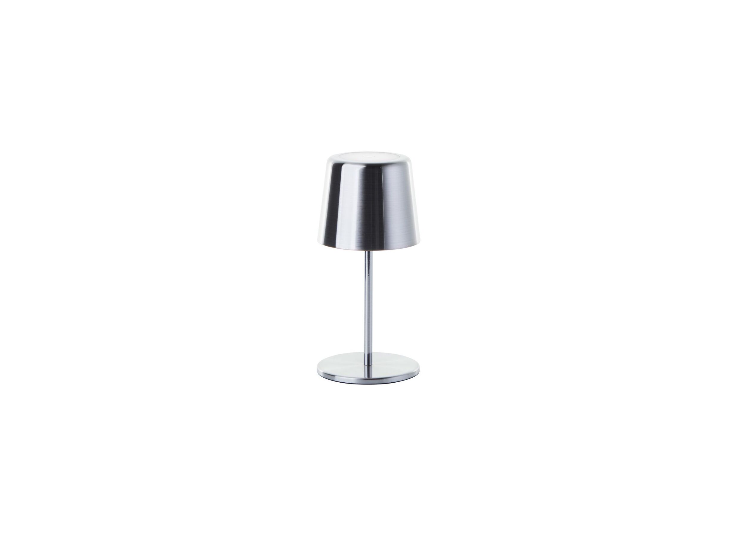 Overzichtsfoto - Tuinlamp Xaana Ø11x37cm - metaal - satin nickel