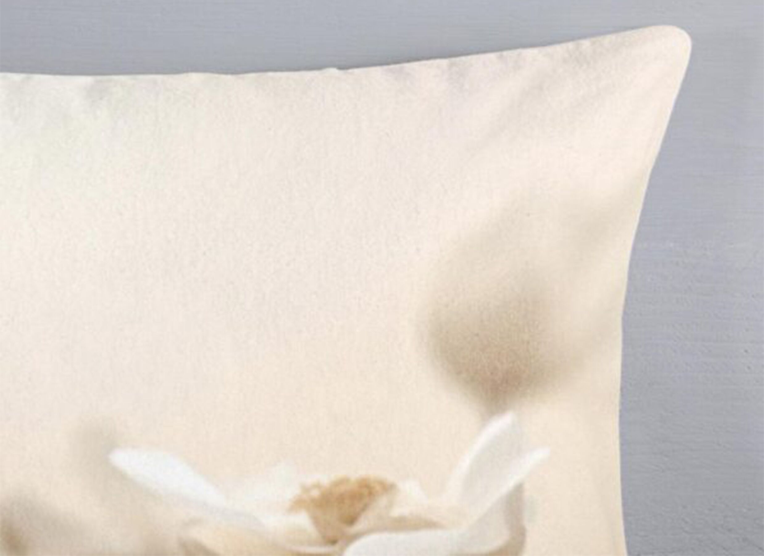 Detail - Housse de couette Lilith 200x220cm - flanelle - écru