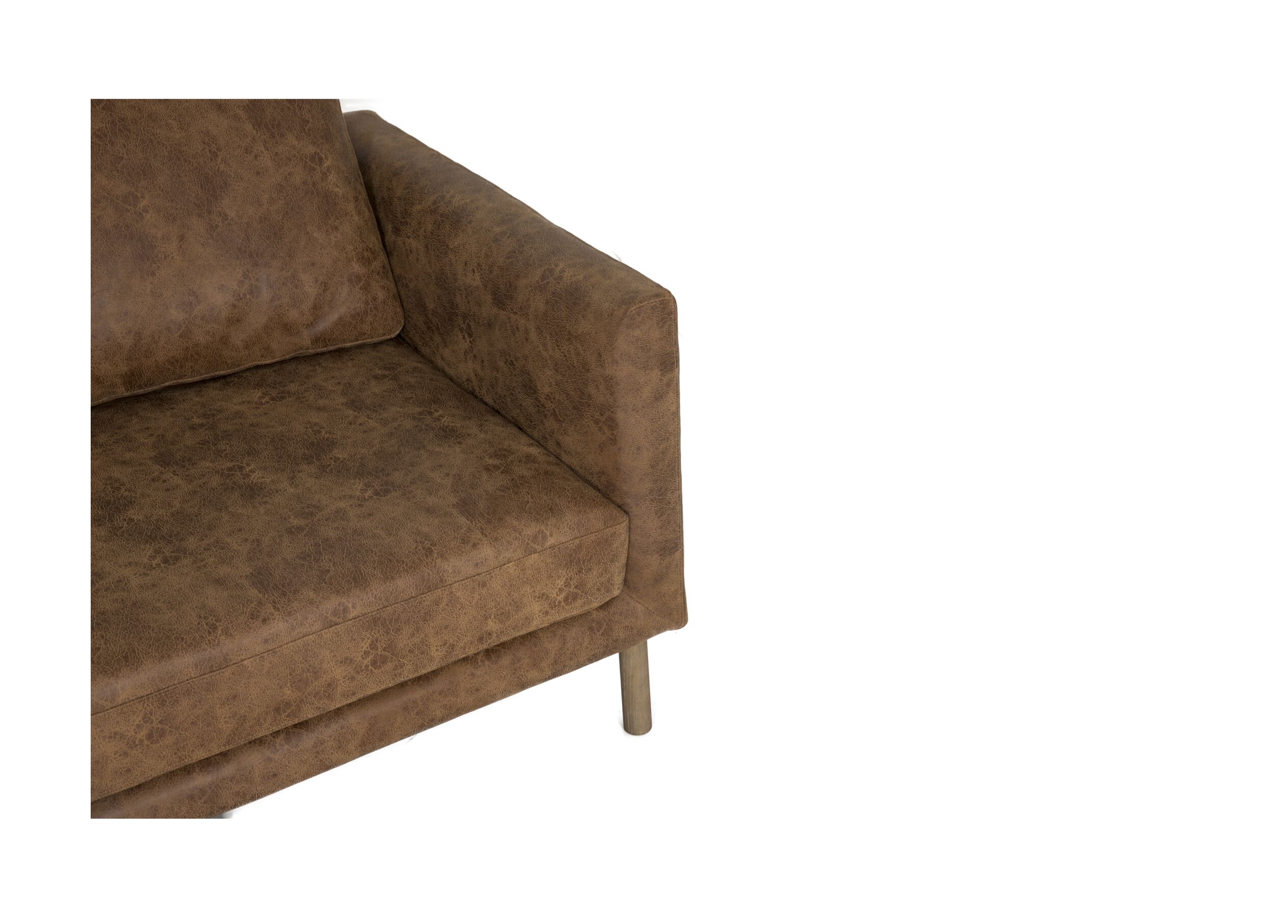 Detailfoto - Zetel Escorial 3-zit - leder - cognac