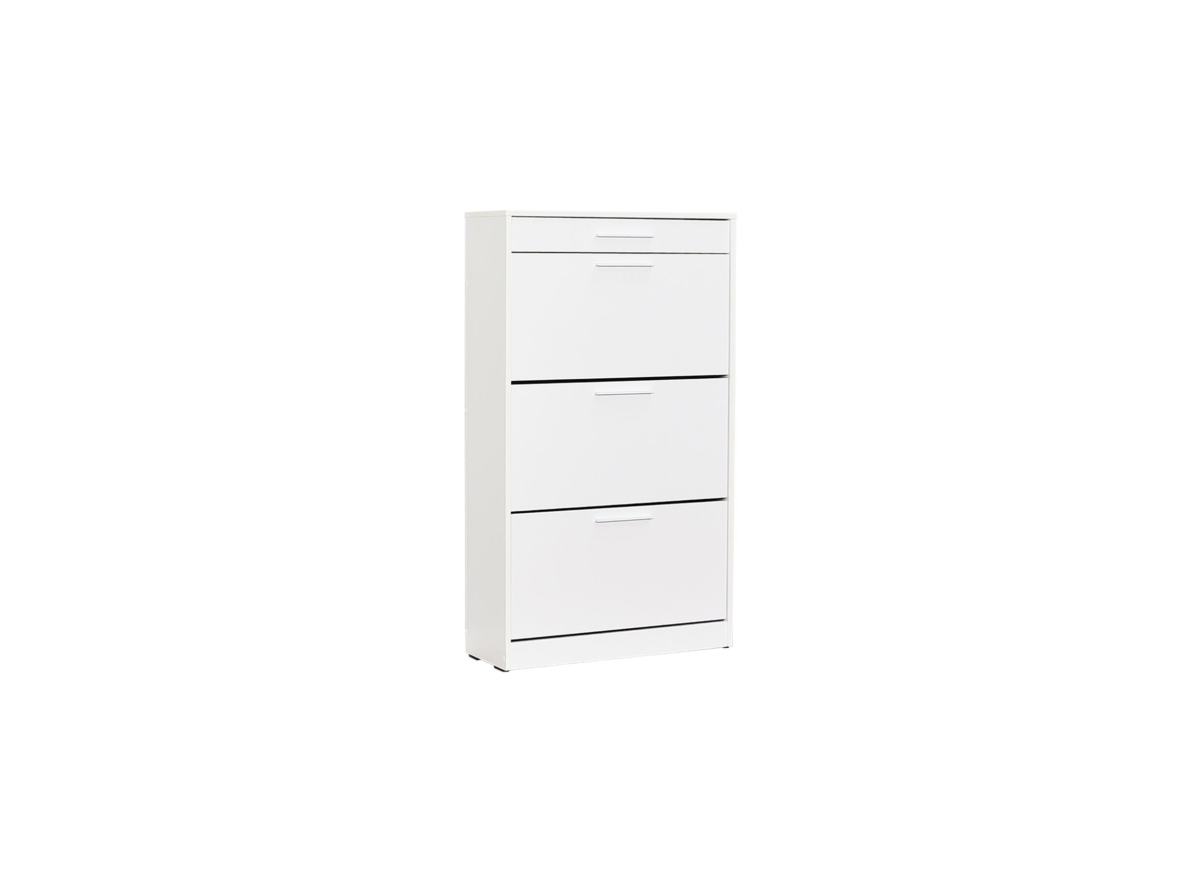 Schoenenkast Bagan 75x29x128cm - melamine - wit