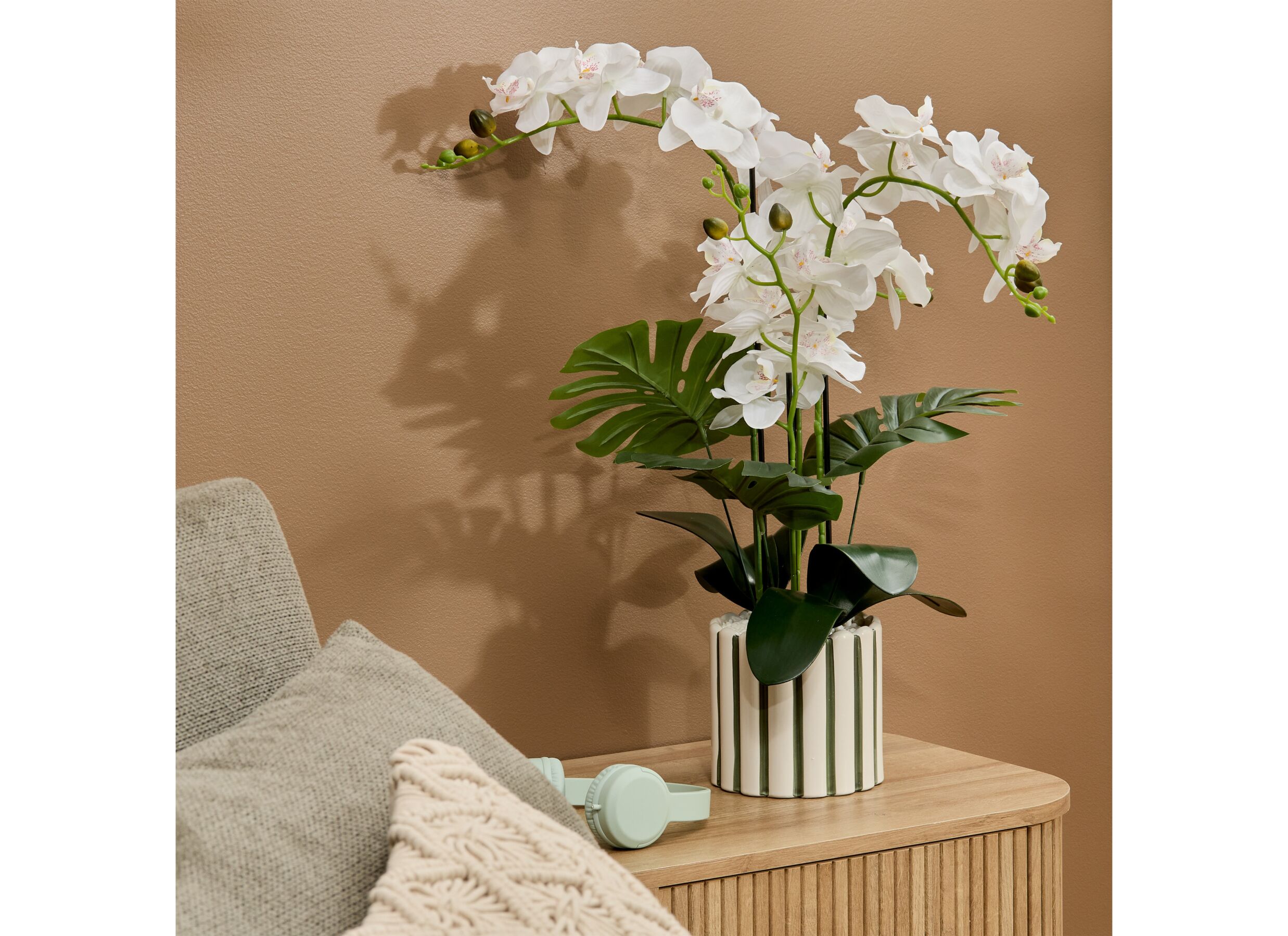 Foto ambiance - Plante artificielle Asia H81cm - céramique - vert