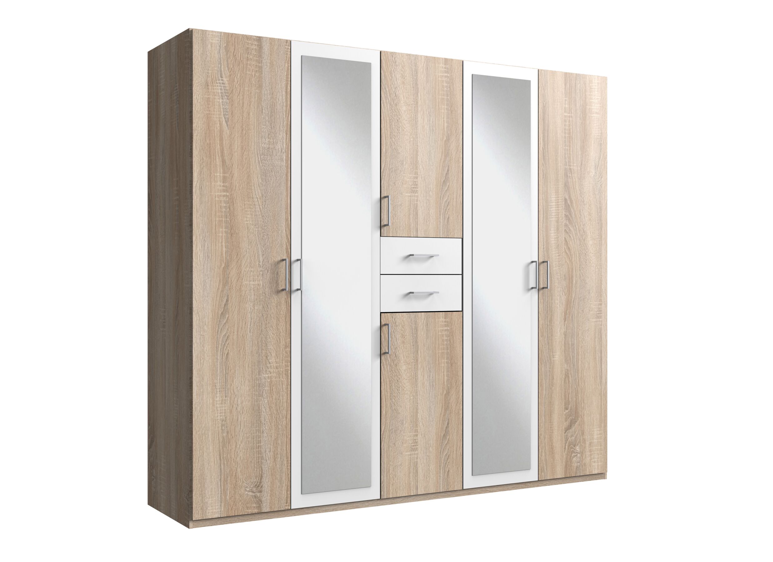 Garde-robe Diver 225cm - Garde-robe Diver 225cm - décor - sonoma eik/blanc