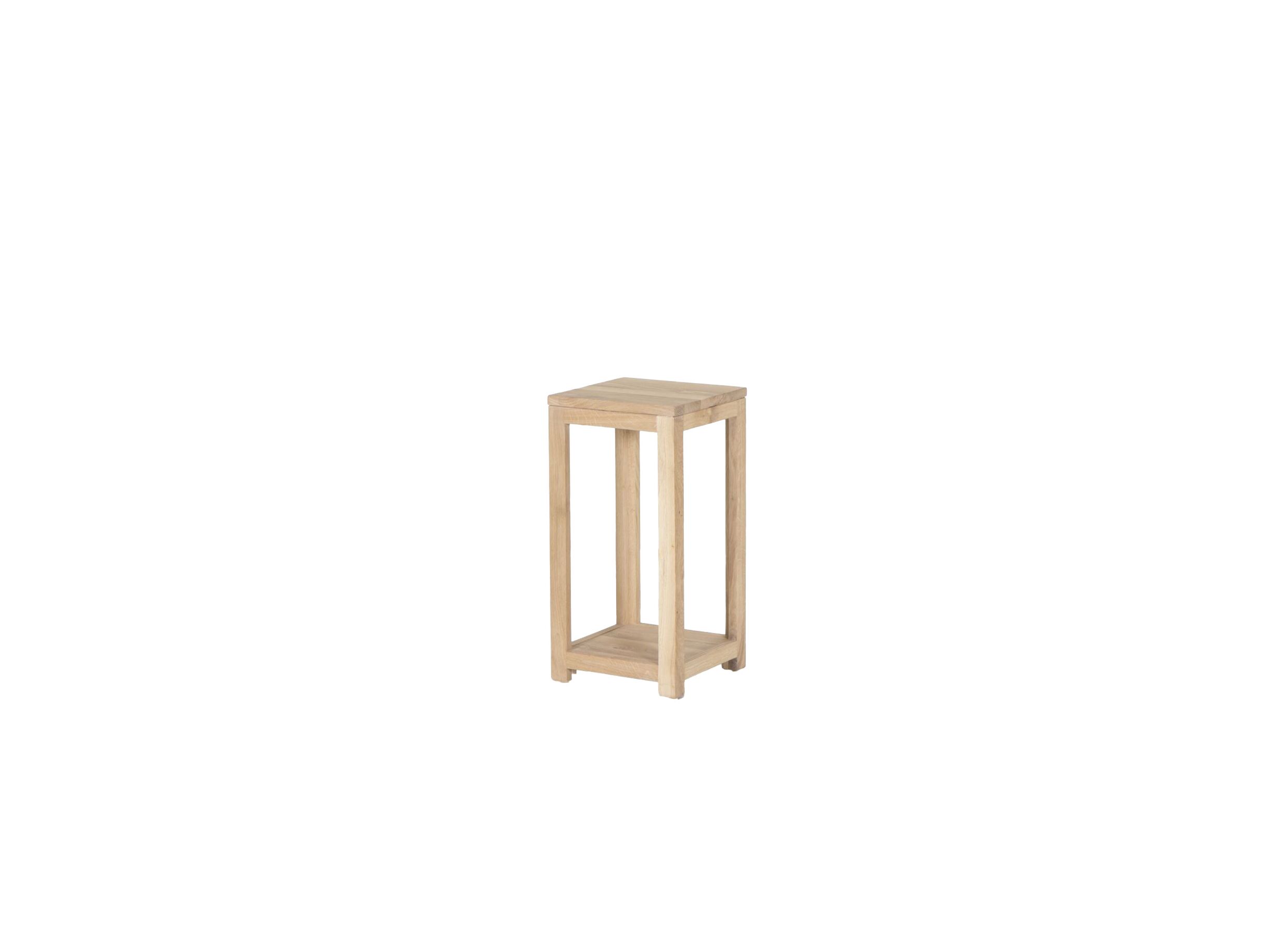 Plus Important - Colonne Arriba 30x30x60cm - chêne massif - naturel
