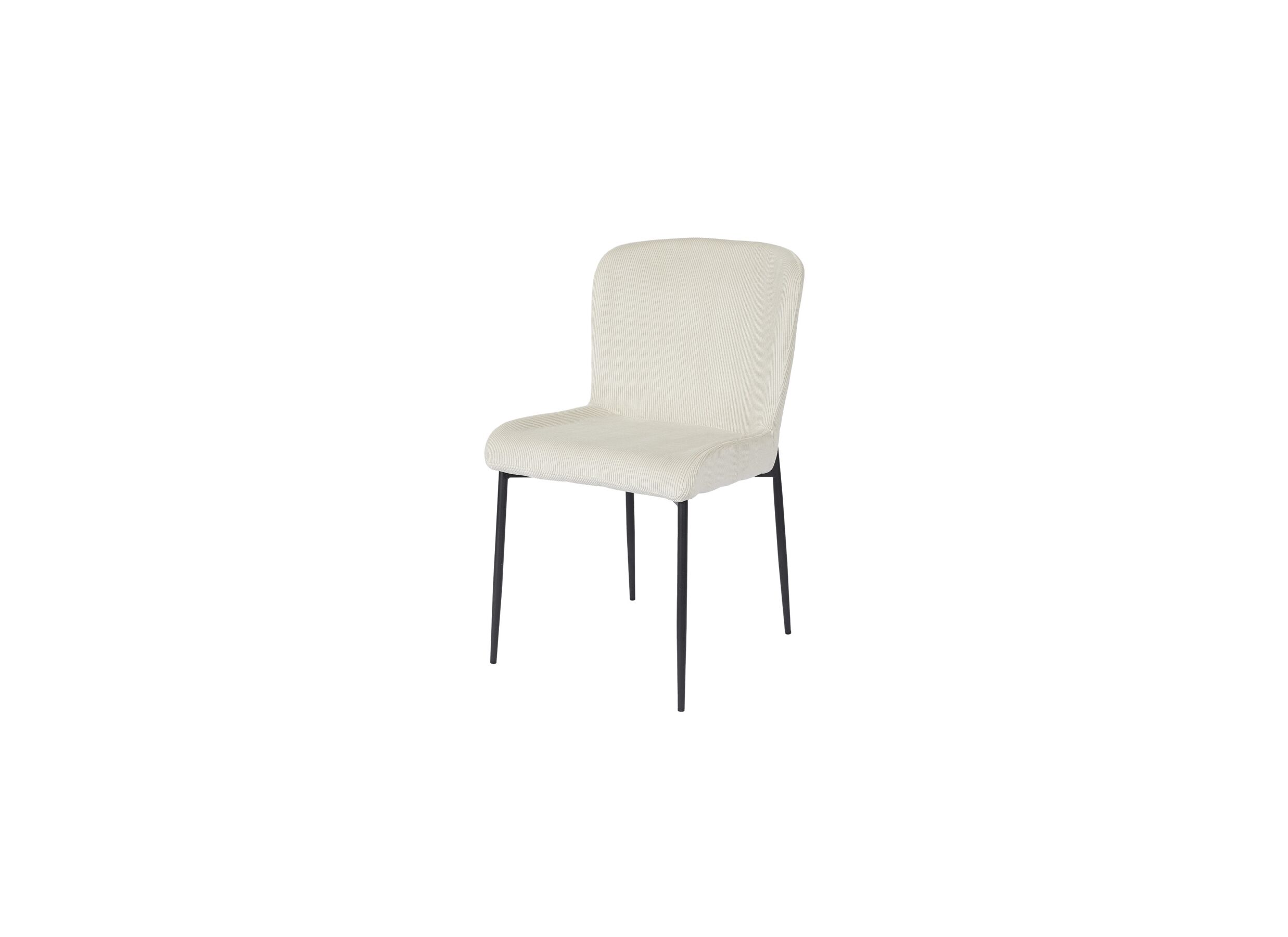 Chaise tissu beige - Chaise 50x60x81,5cm - tissu - beige