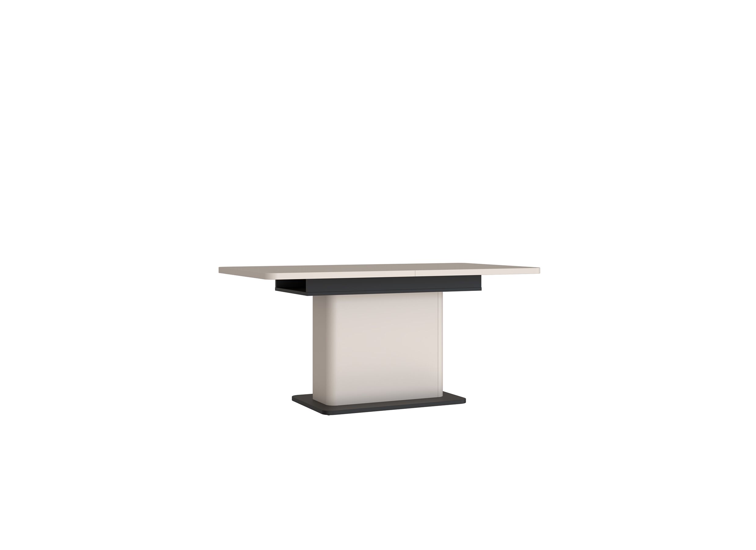 Table Vodol 160/200x90cm - Table Vodol 160/200x90cm - panneau décor - sable/noir