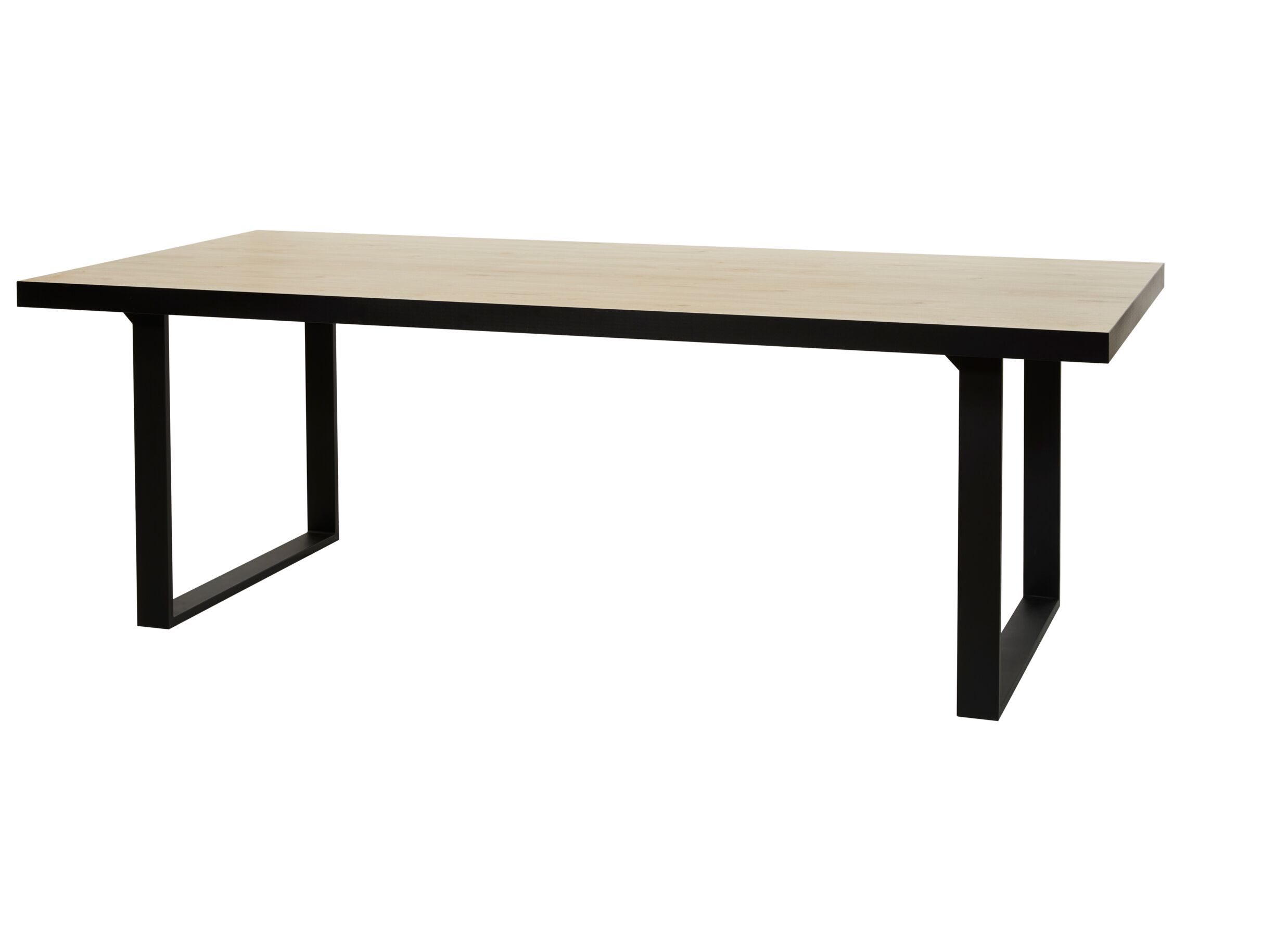 Table Percy 230x100cm - film décoratif - chêne castella