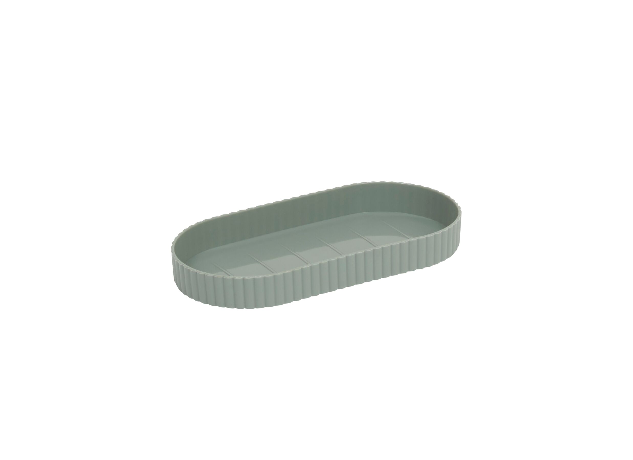 Aperçu - Set de salle de bain 16x8x17cm - polypropylène - vert