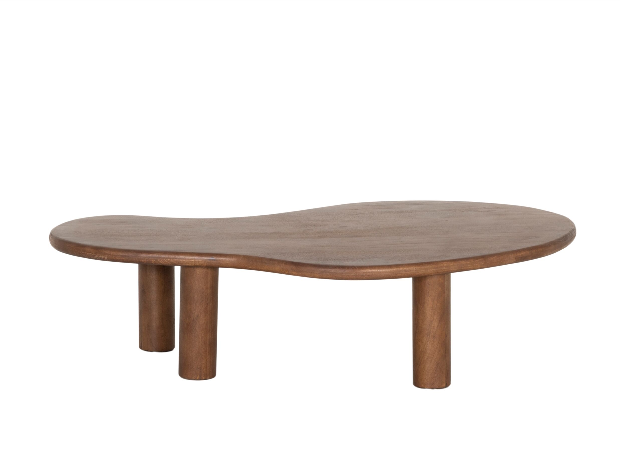Aperçu - Table basse Goutte 145x85cm - manguier massif - marron