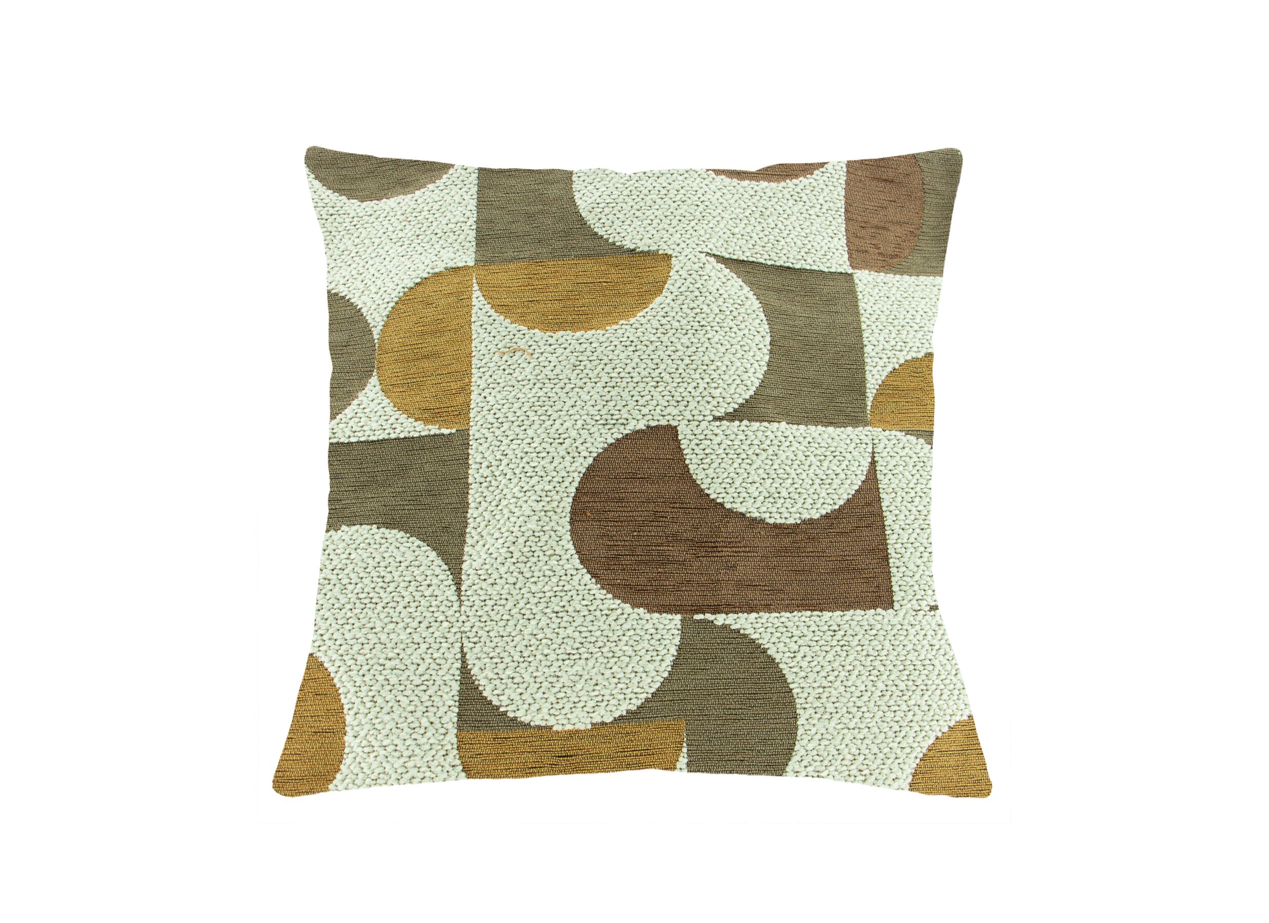 Kussen Lake 45x45cm - stof - bruin - Coussin Lake 45x45cm - tissu - marron