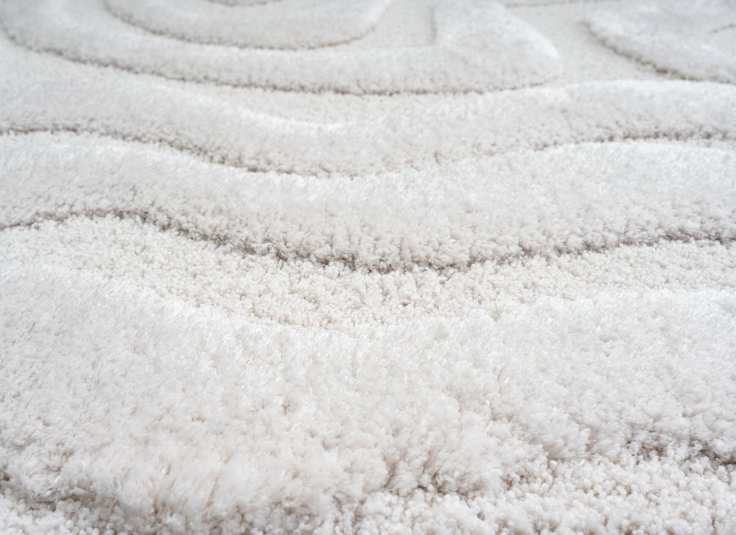 Detailfoto - Tapijt Madagaskar 120x170cm - polyestervezel - wit