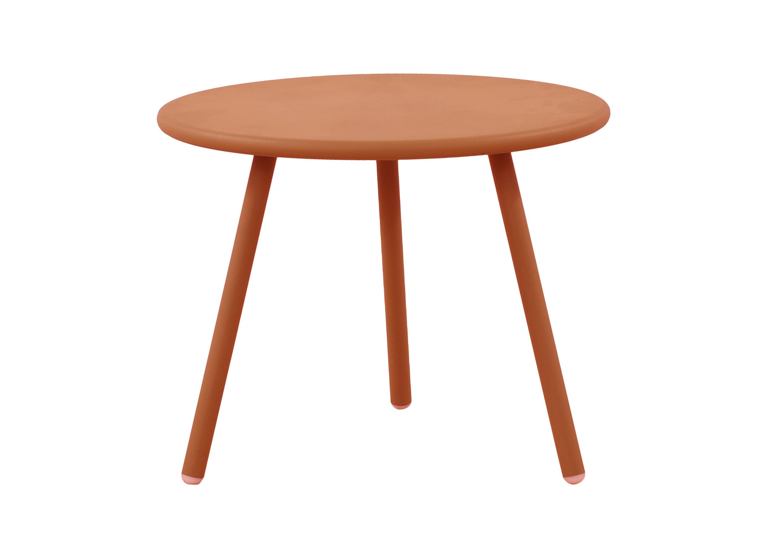 Plus Important - Table d'appoint Tripod métal - orange