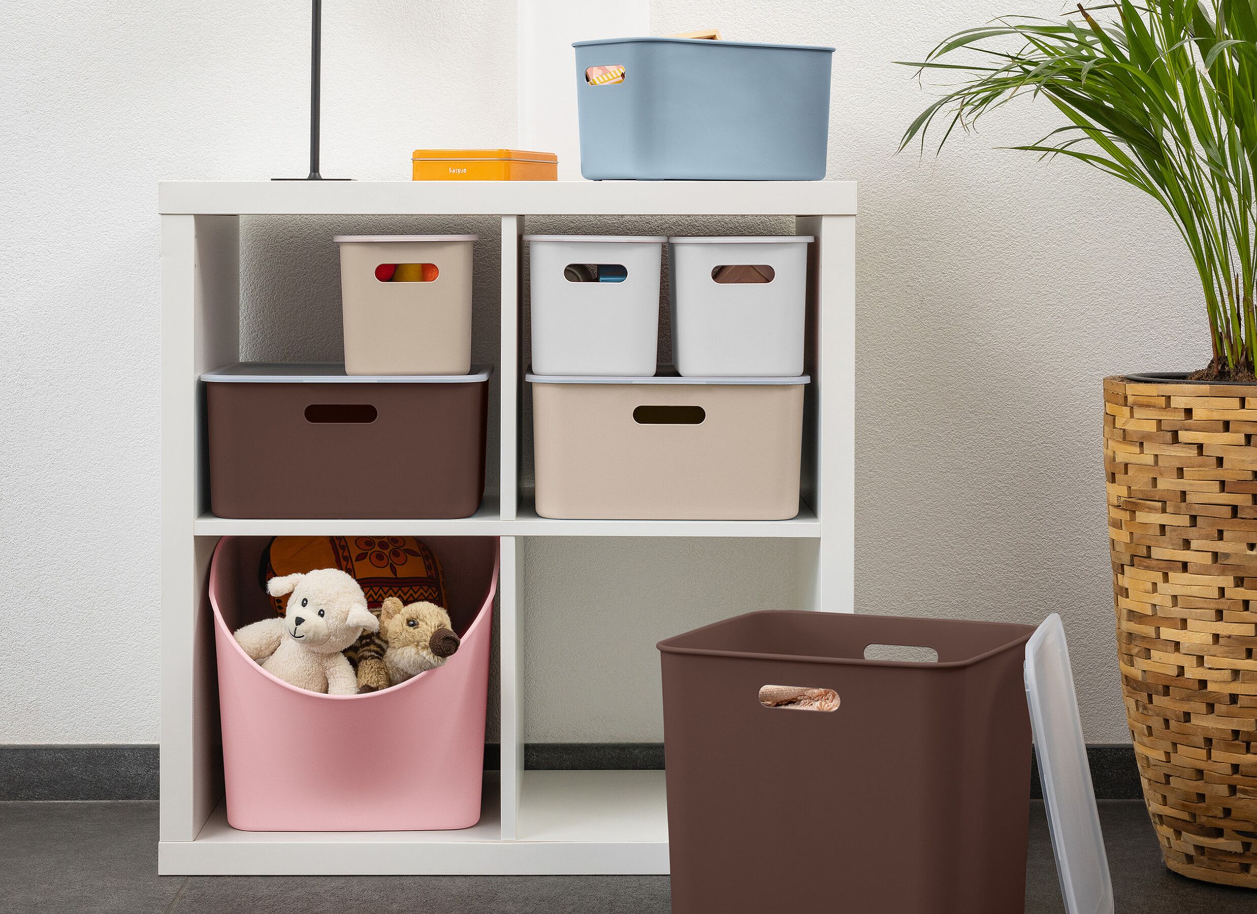 Sfeerfoto - Opbergbox Sigma Home Cube 12,5L - 31,3x31,3x15,7cm