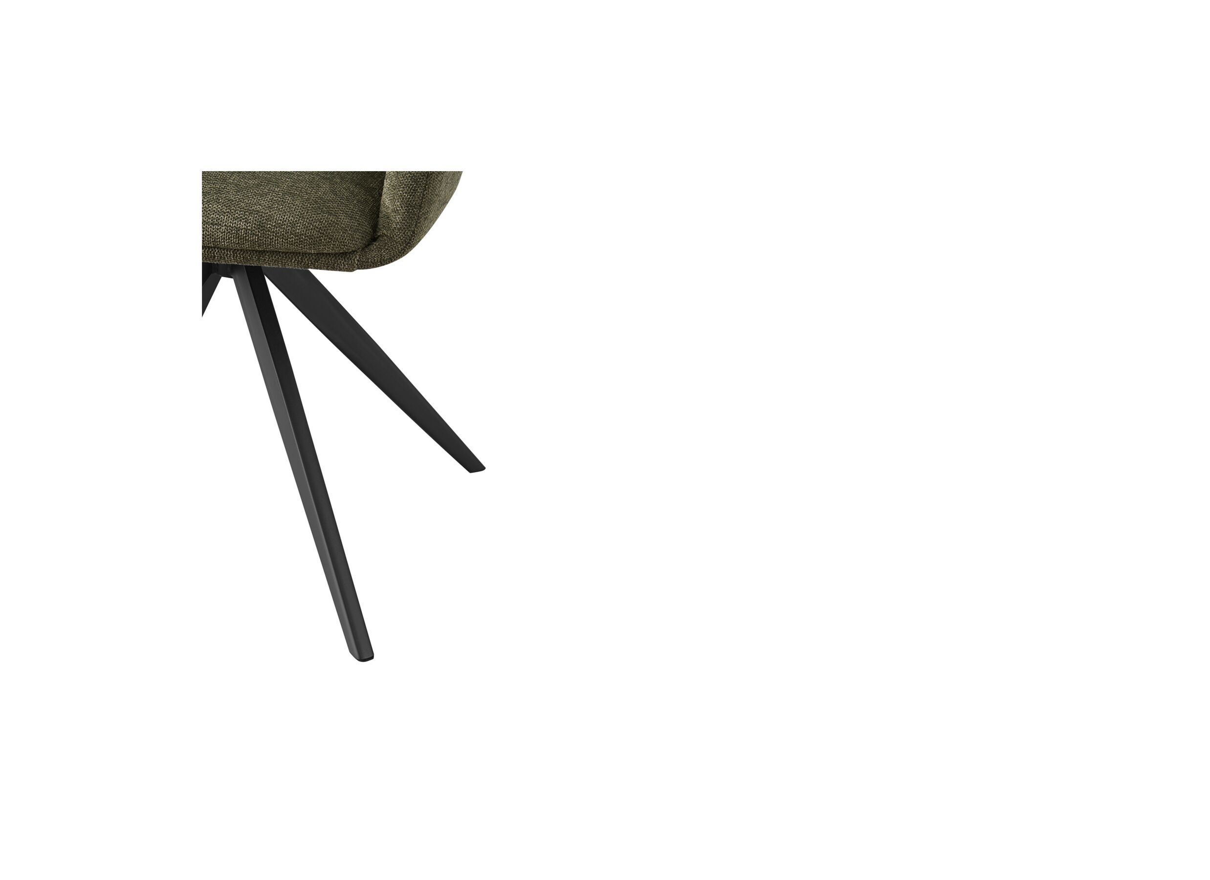 Draaistoel Sirius 57x60x83cm - stof - groen