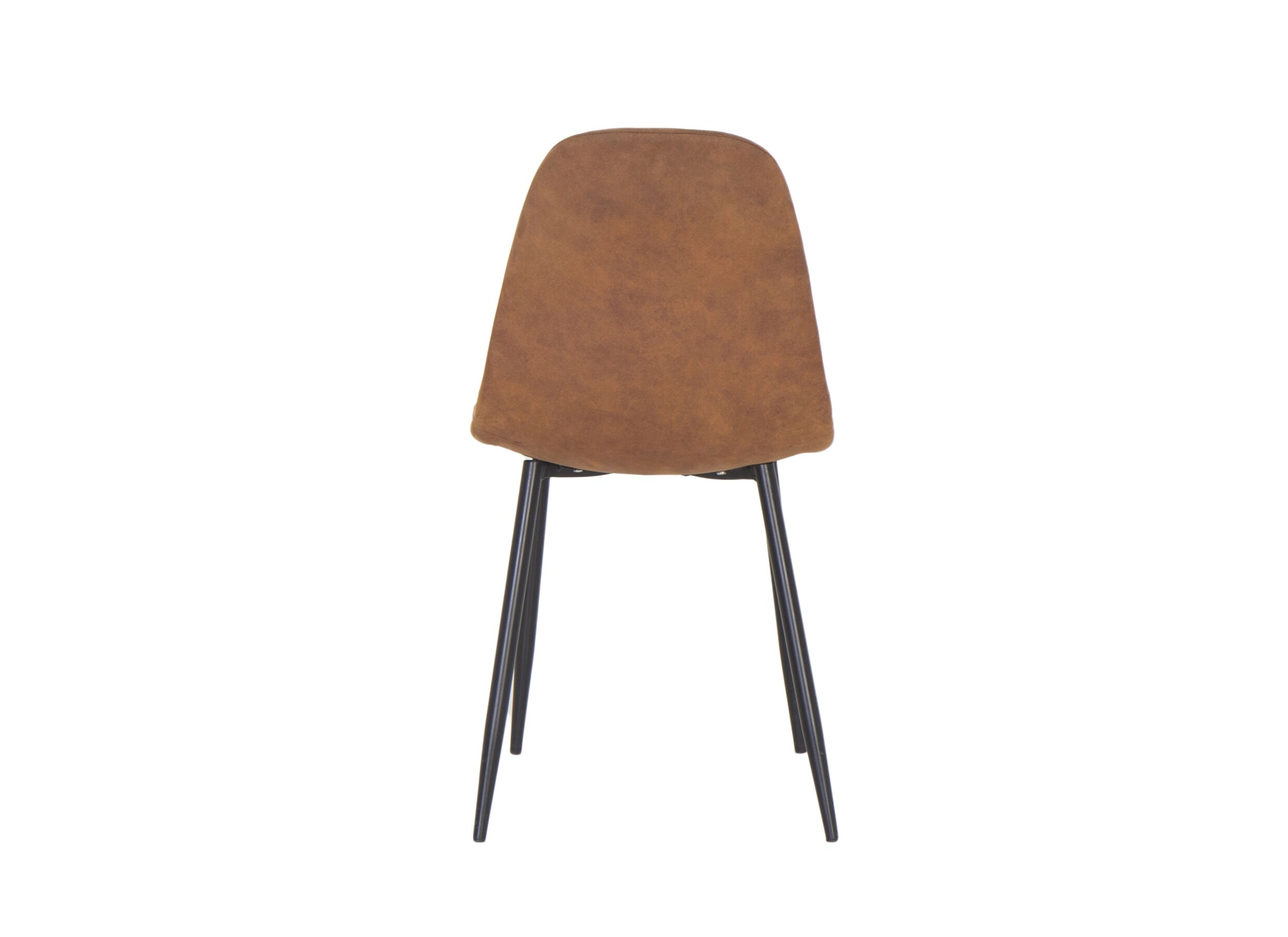 Chaise Speech 45x46x88cm - tissu - cognac