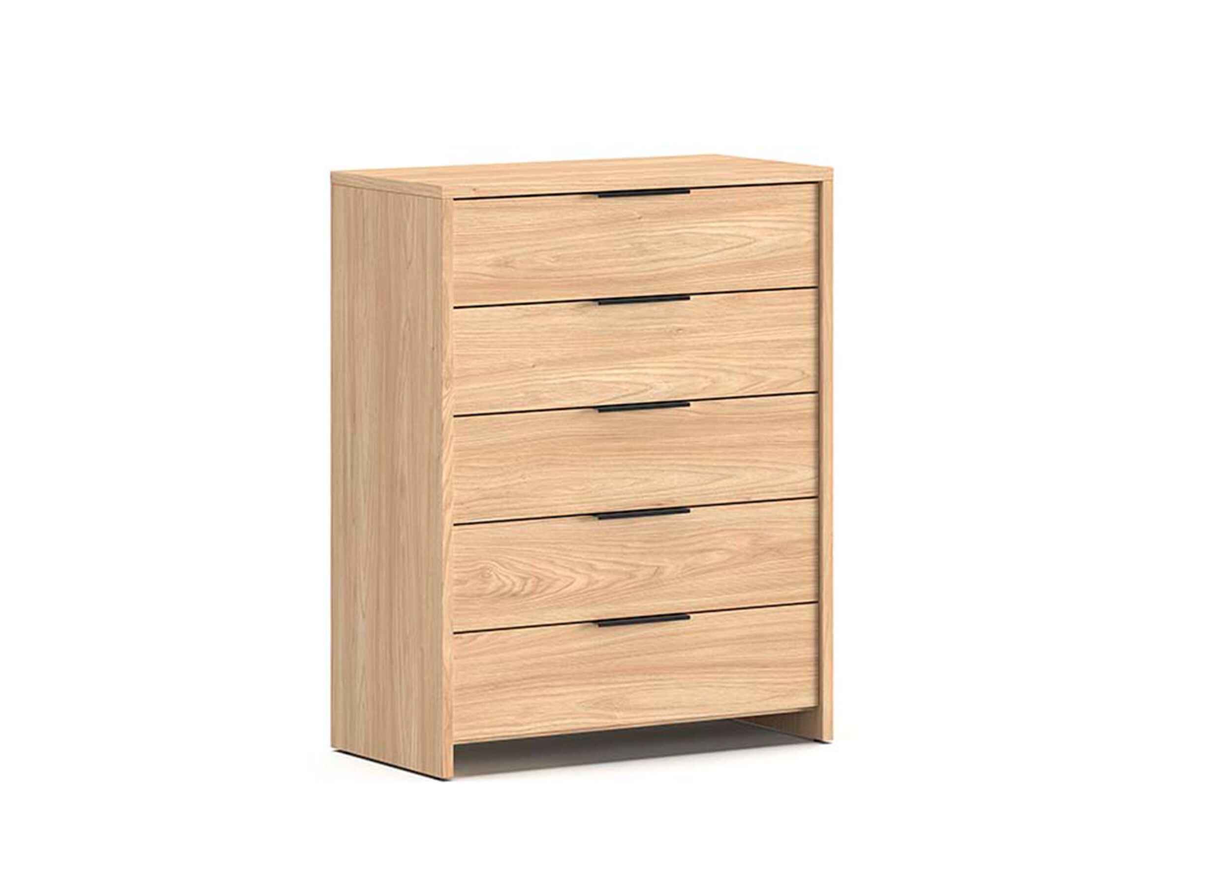 Plus Important - Commode Gloria 86x45x111cm - mélamine - sheffield acacia