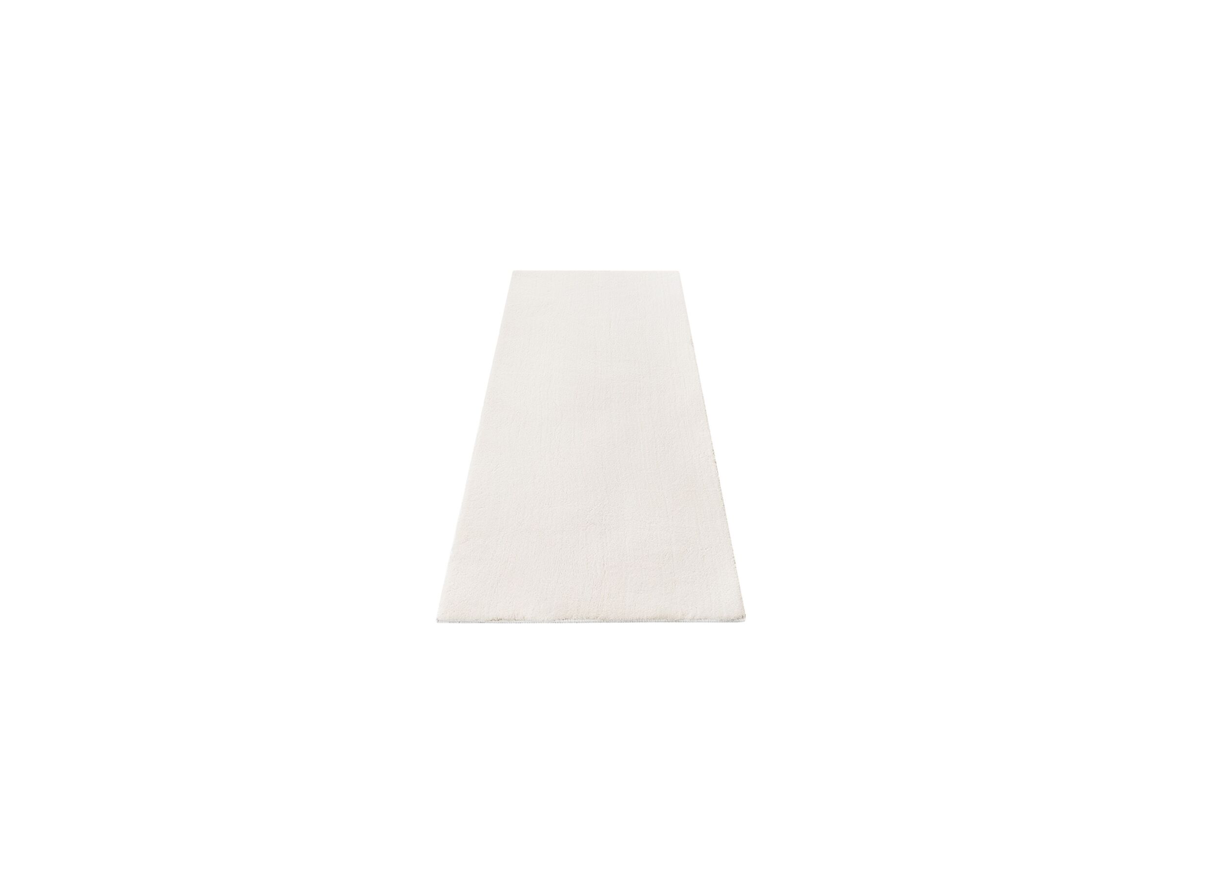 Plus Important - Tapis Elissa 70x140cm - fibre de polyester - blanc craie