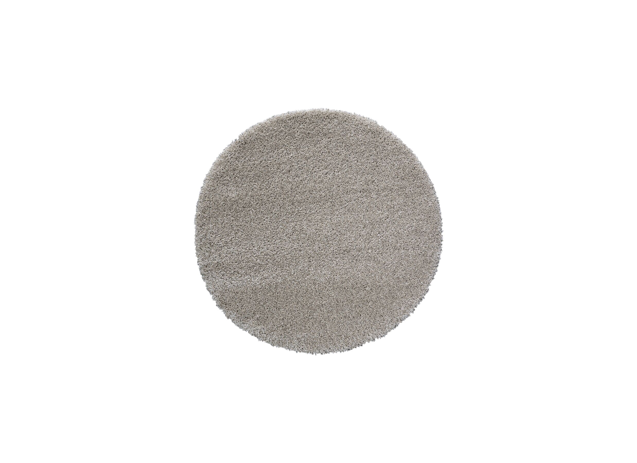 Tapis rond Twilight Ø200cm poils longs - Tapis rond Twister Ø200cm - polypropylène - lin